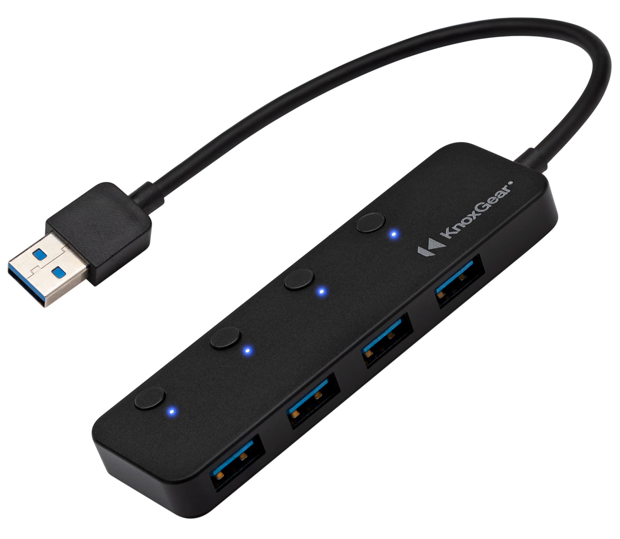 Knox Gear Powered 4-Port USB 3.0 Hub