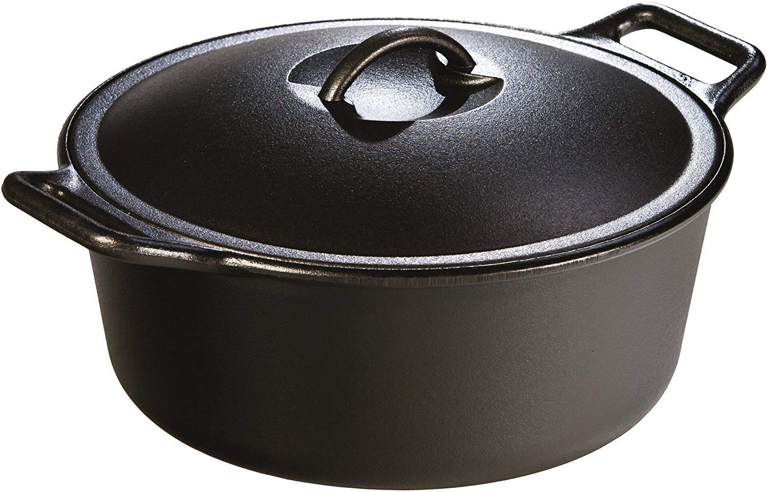 Lodge BOLD Pre-Seasoned Cast Iron Dutch Oven, 7 Quart