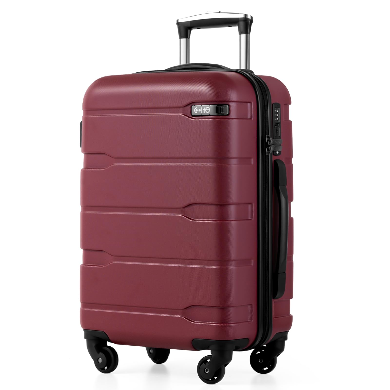 Coolife Carry On Luggage 20in