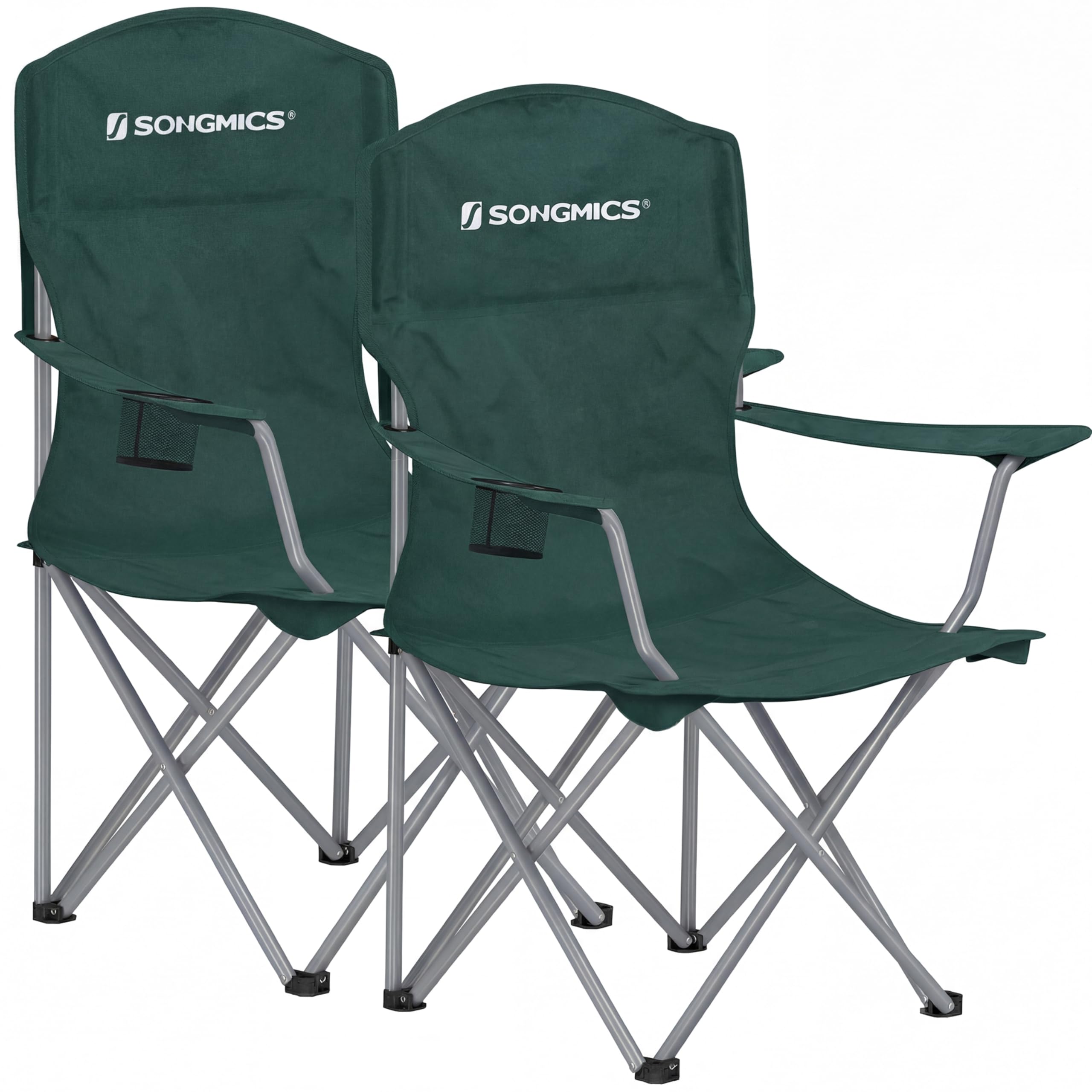 SONGMICS Folding Camping Chairs, 2 Pack