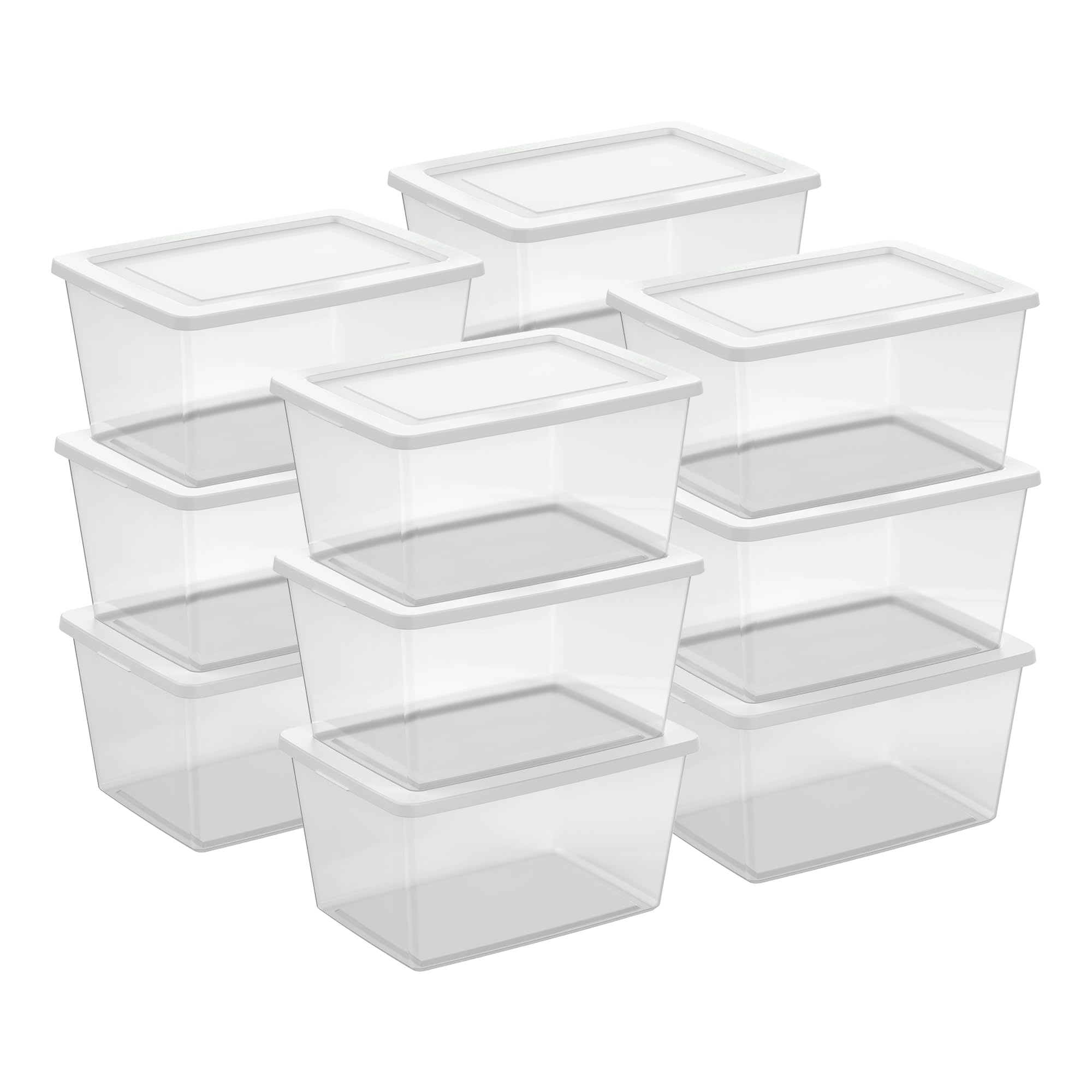 Sterilite 58 Quart Storage Box, 12-Pack