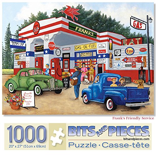 Bits and Pieces Frank's Friendly Service 1000-Piece Puzzle