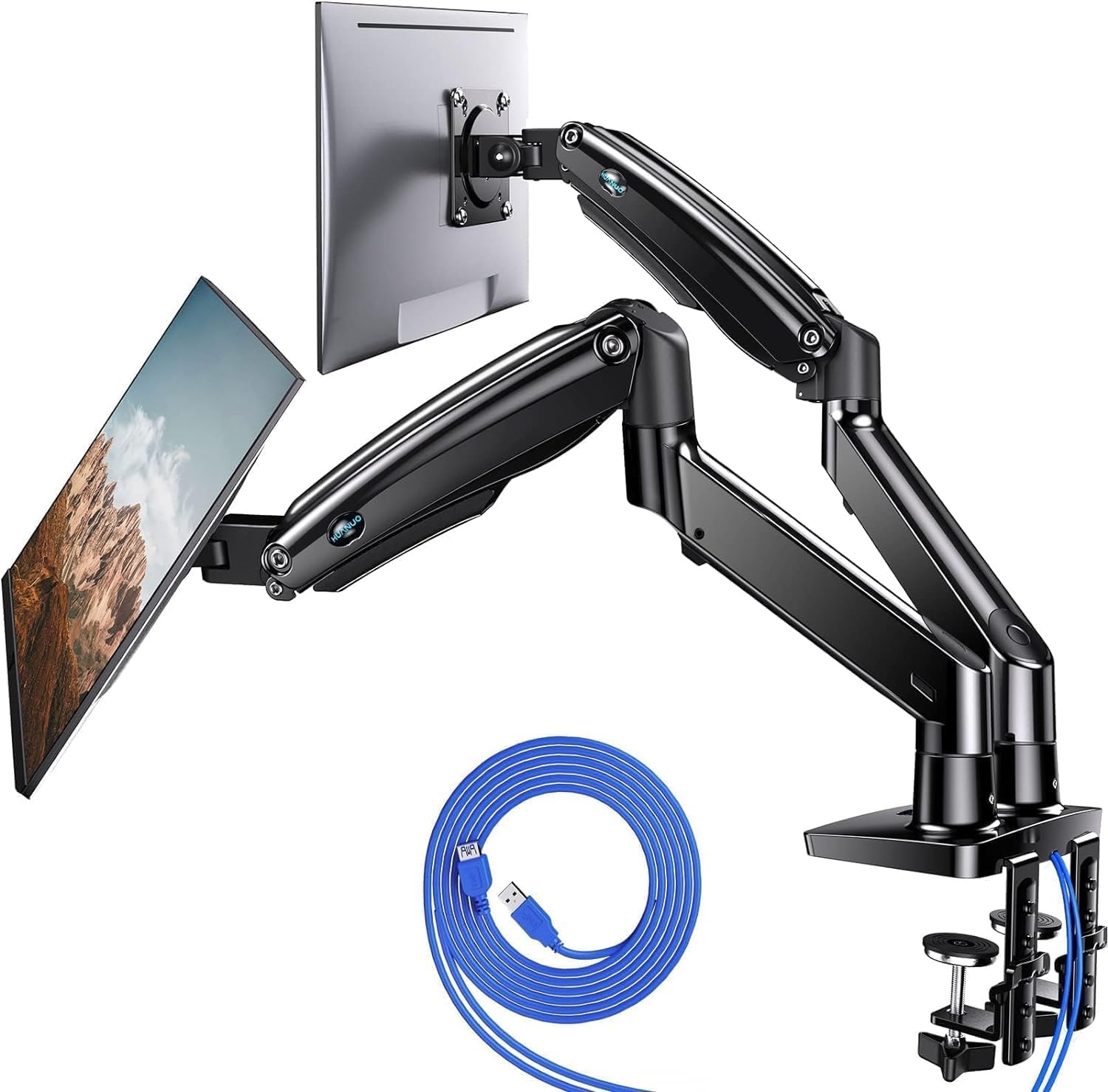 HUANUO HNDS7 Dual Monitor Stand