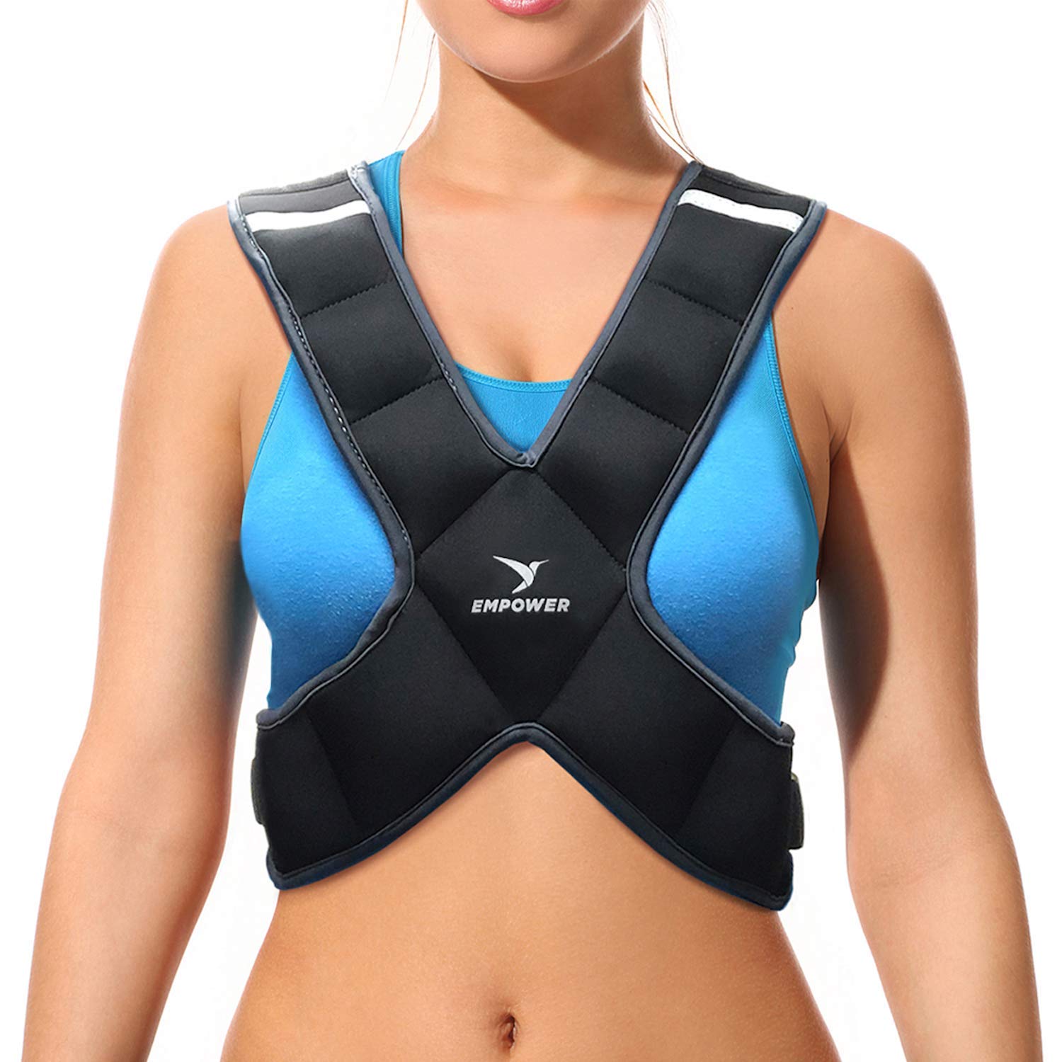 EMPOWER Weighted Vest for Women, Fixed 8 lb