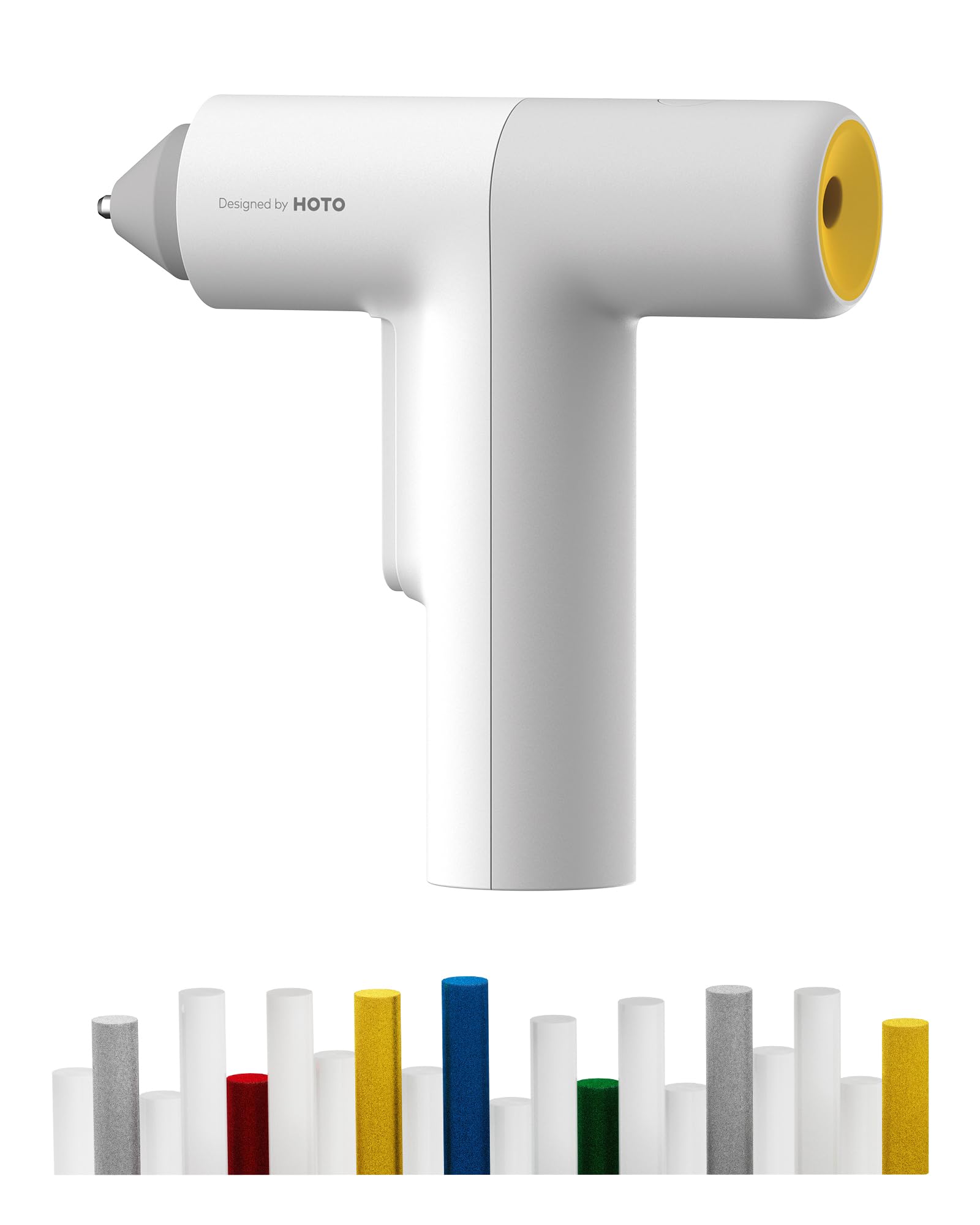 HOTO Easyflow Auto Dispensing Glue Gun, 40 Sticks