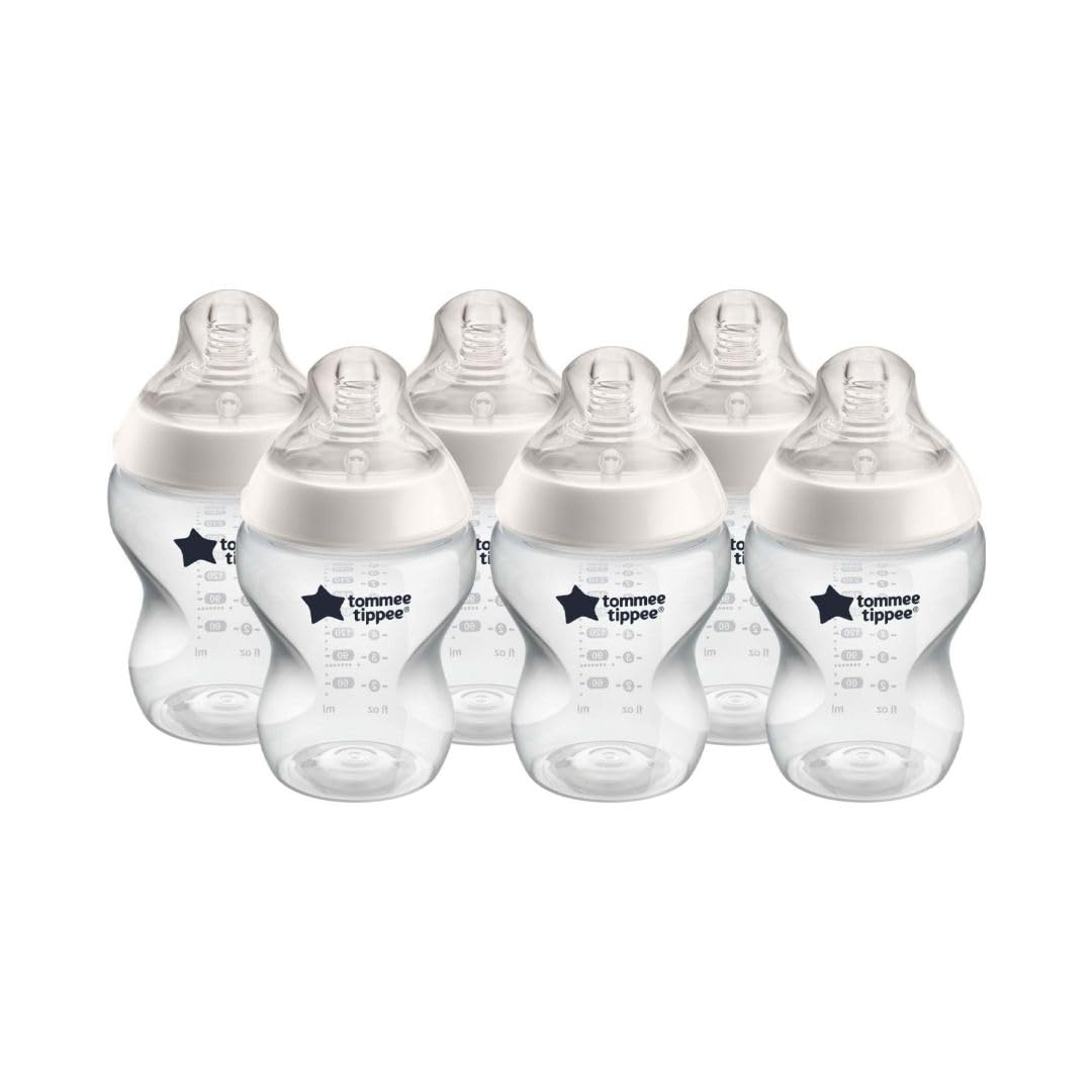 Tommee Tippee Closer to Nature 9 oz Bottles, Pack of 6