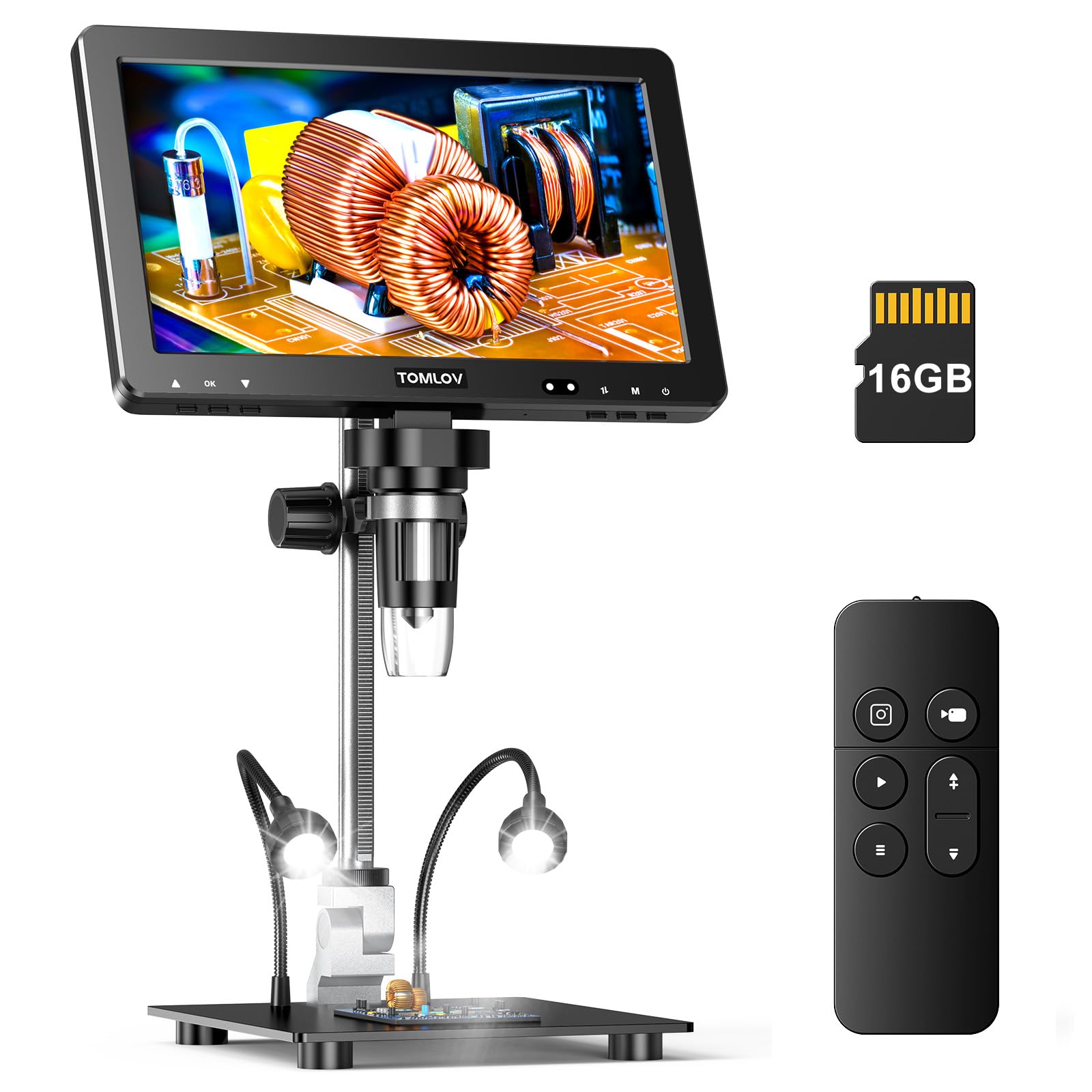 TOMLOV DM9 Max Digital Microscope