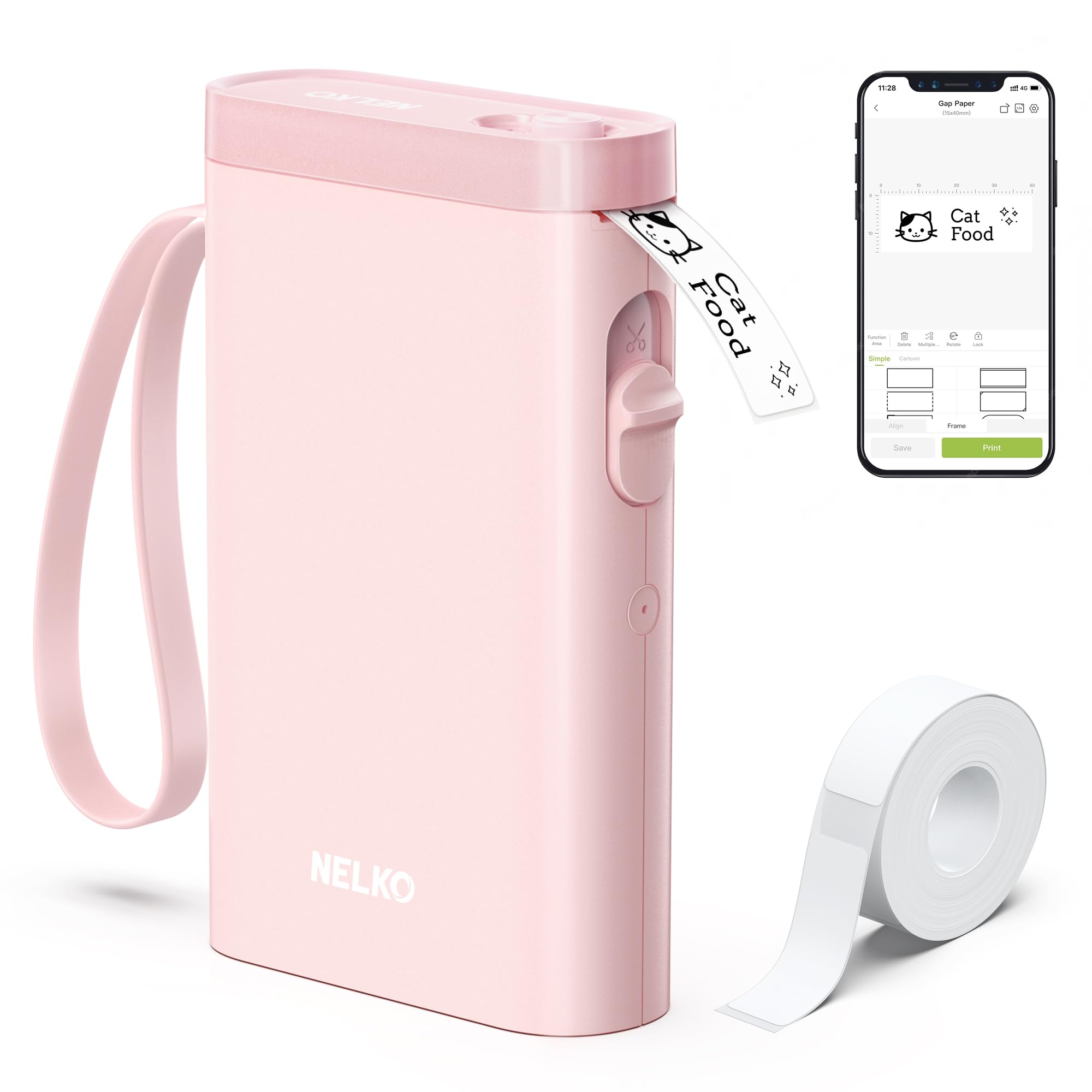 Nelko P21 Bluetooth Label Printer