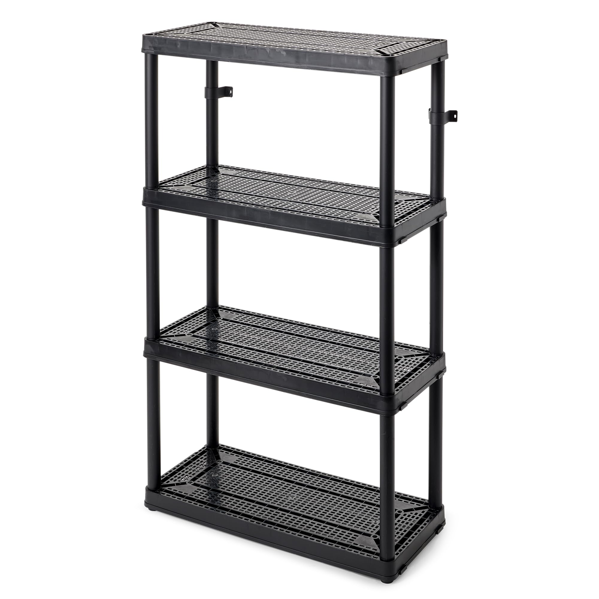 Gracious Living 4-Shelf Fixed-Height Storage Unit