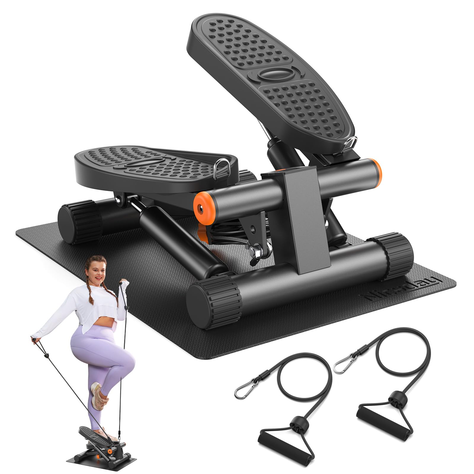 Niceday Mini Stepper with Resistance Bands
