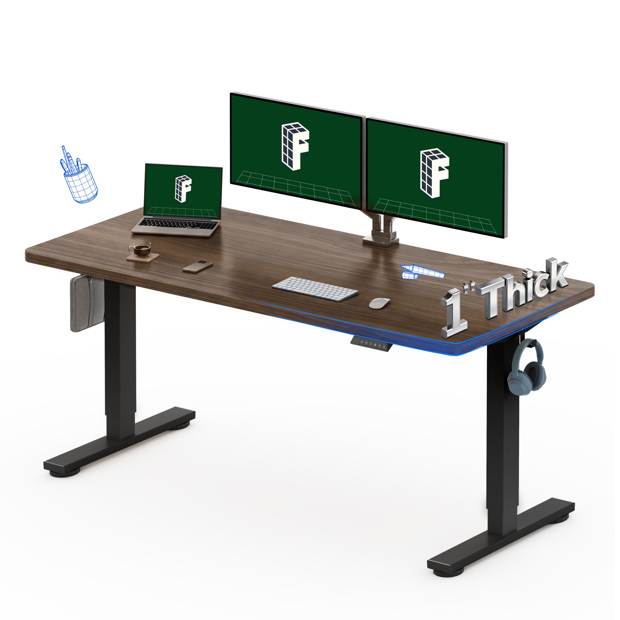 FLEXISPOT 48×24 Electric Standing Desk