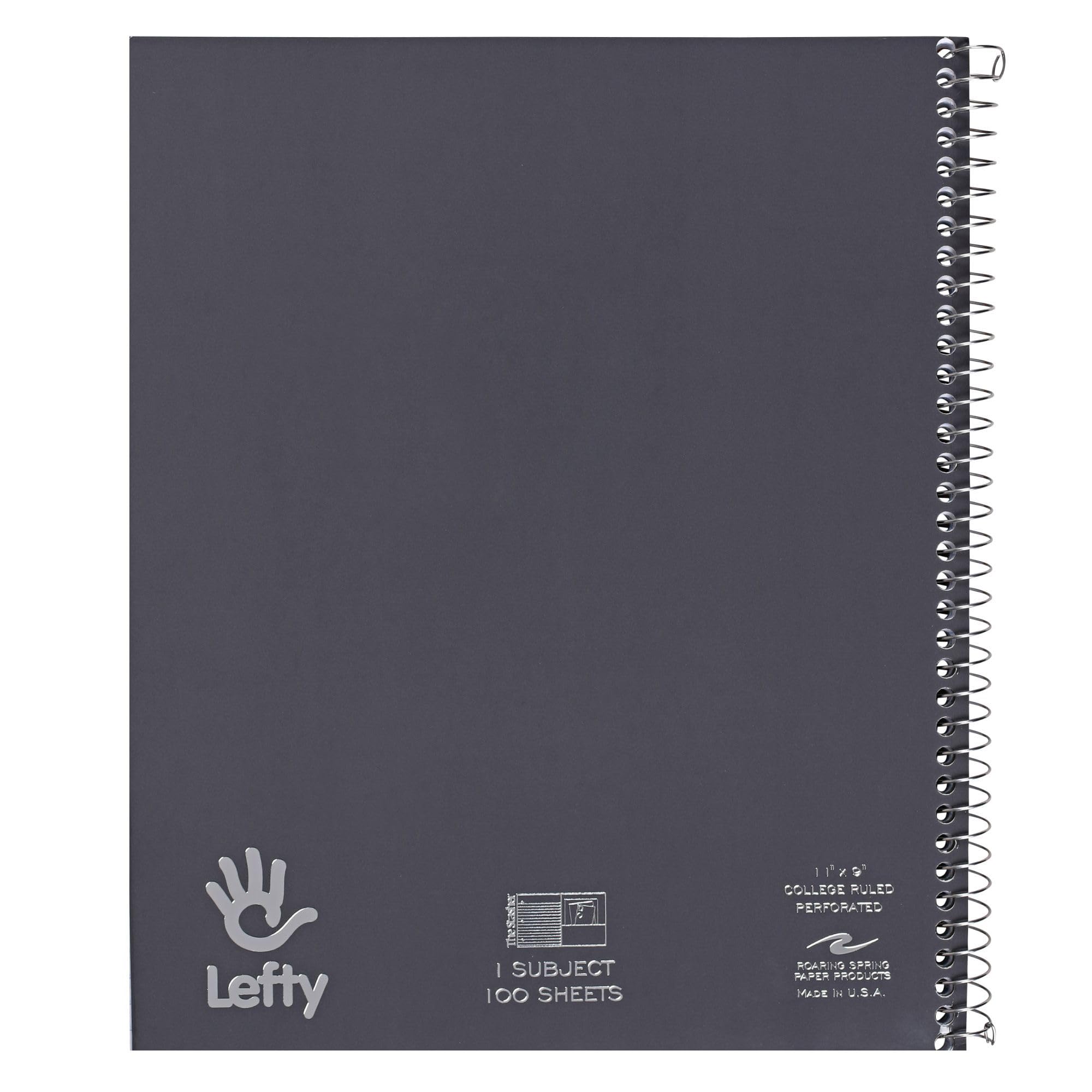 Roaring Spring Lefty Stasher Notebook