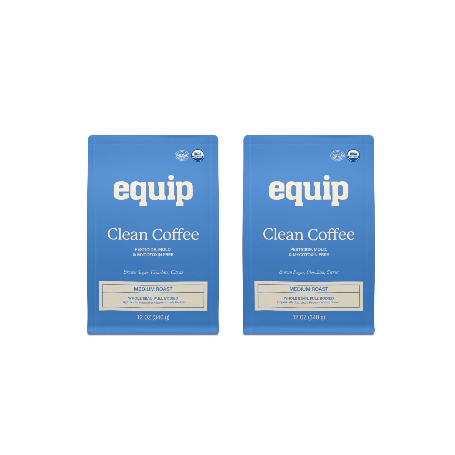 Equip Foods Clean Coffee Medium Roast Whole Bean