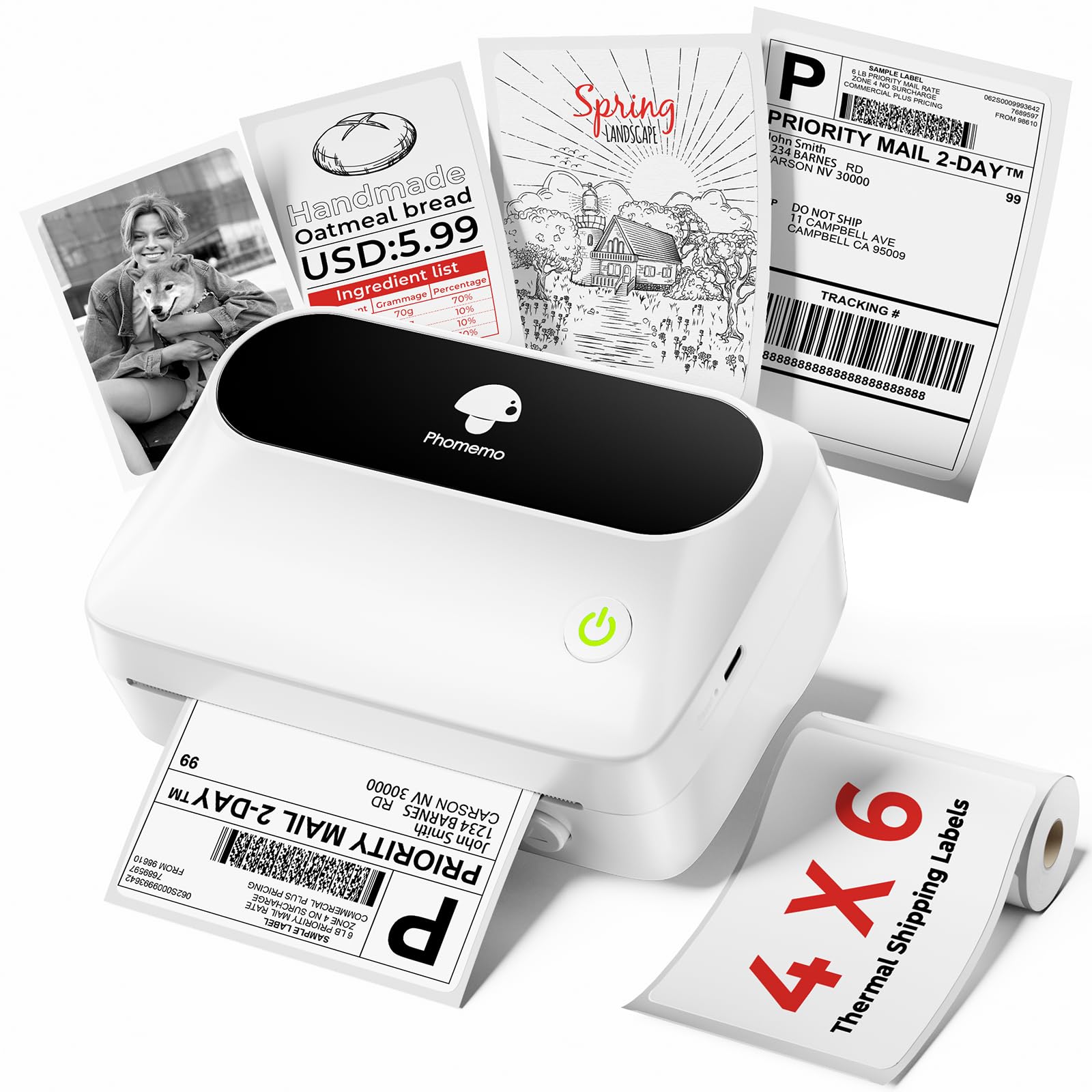Phomemo M421 Portable Label Printer
