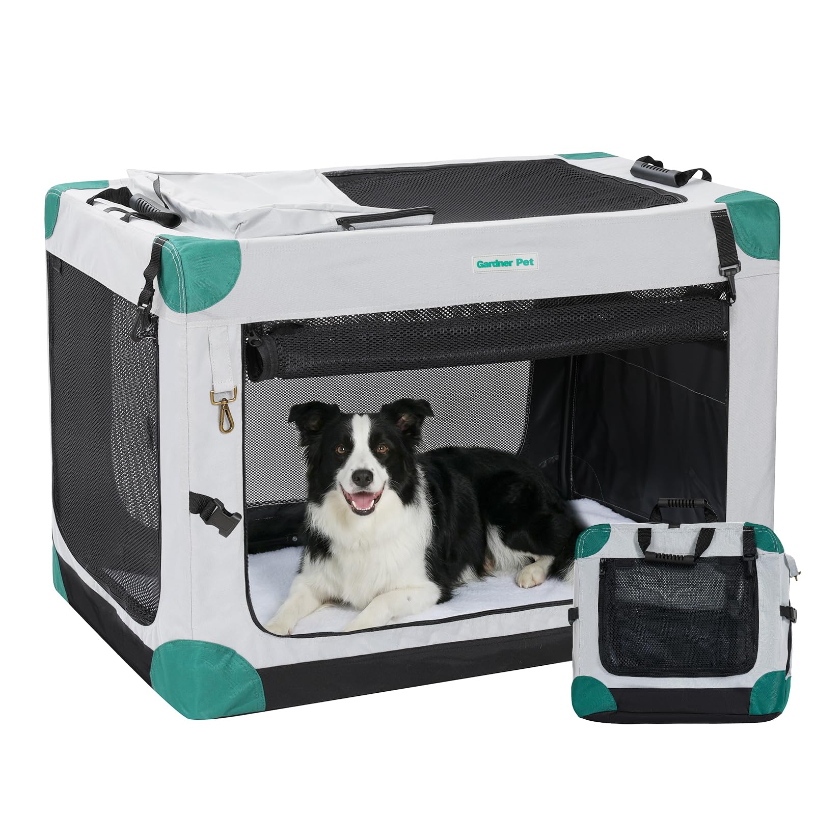 Gardner Pet 36-Inch Soft Collapsible Dog Crate