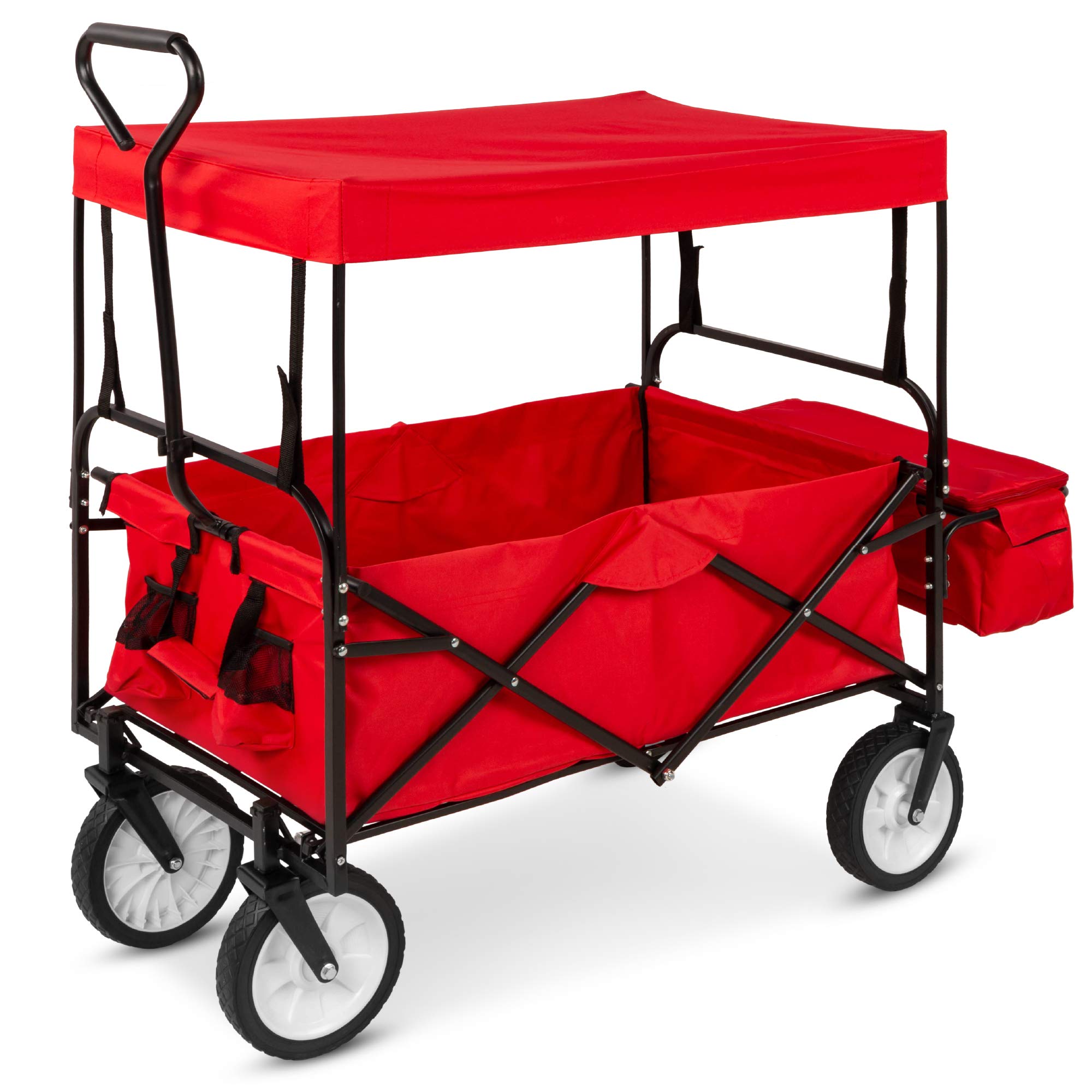 Best Choice Products Collapsible Folding Outdoor Utility Wagon