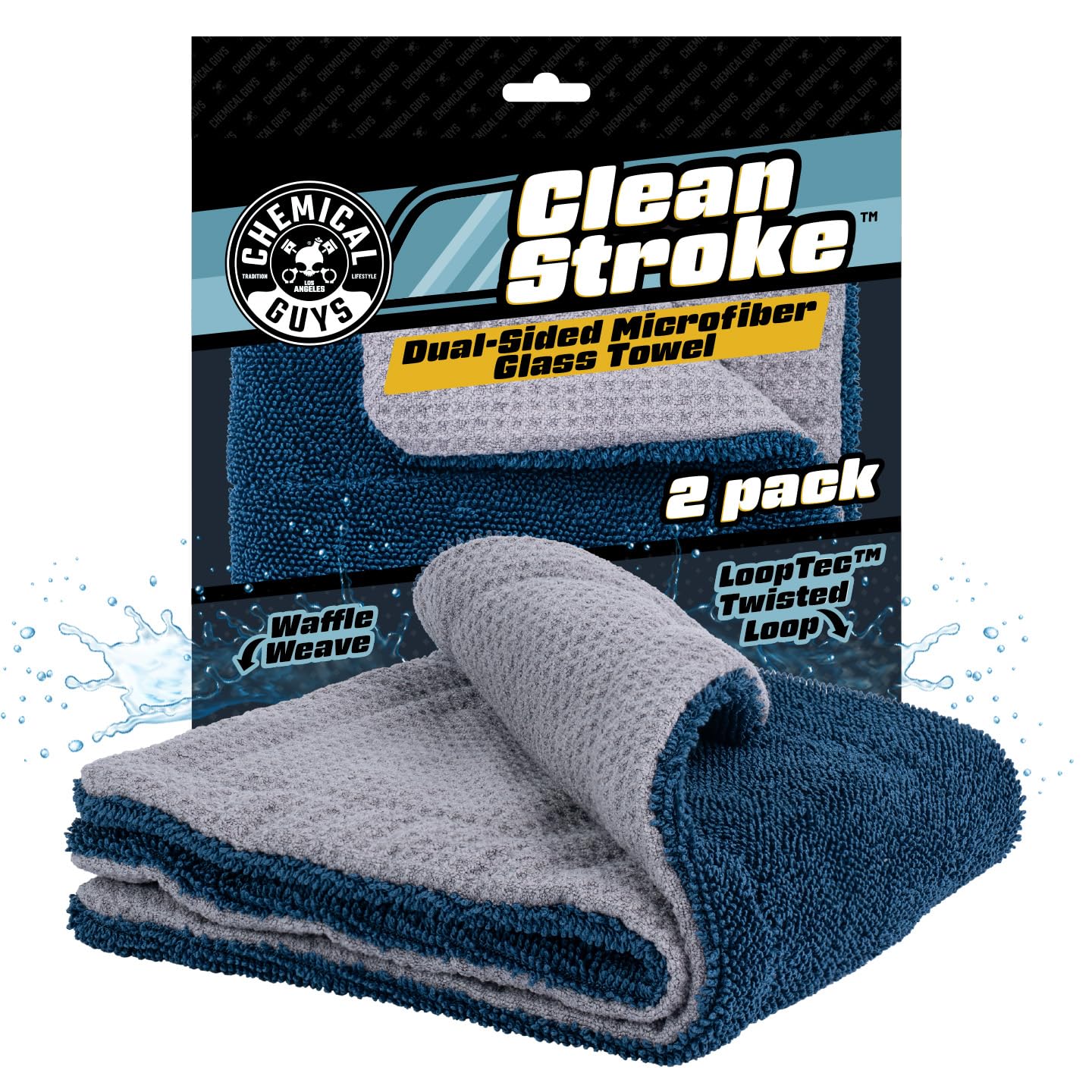 Chemical Guys Clean Stroke Glass Towels