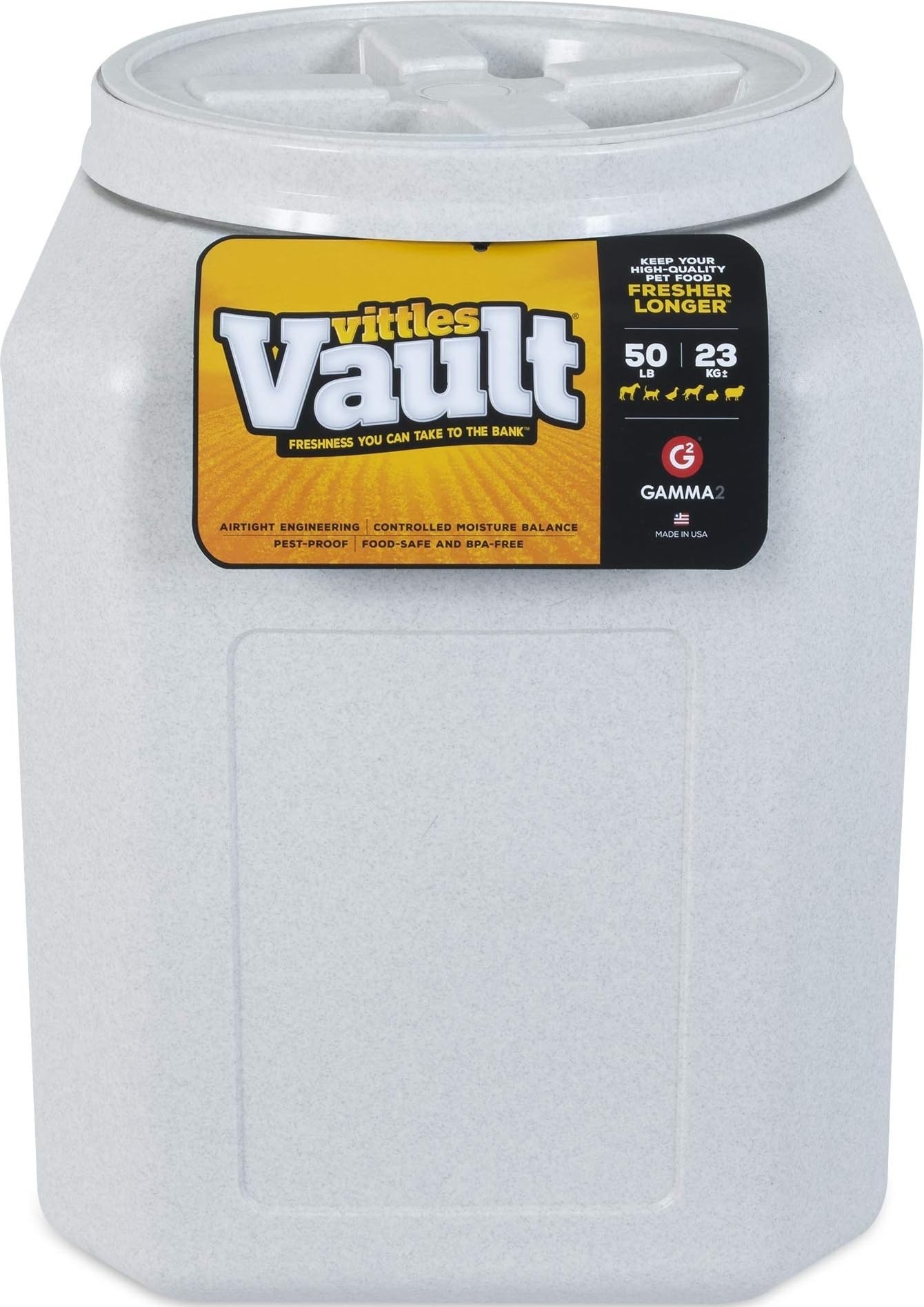 Gamma2 Vittles Vault 50 lb Container