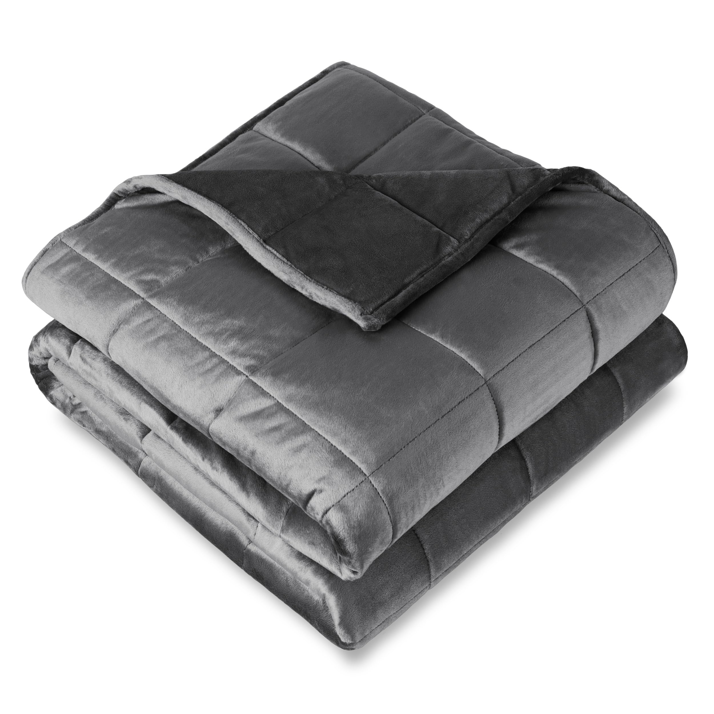 Bare Home Minky Fleece Weighted Blanket