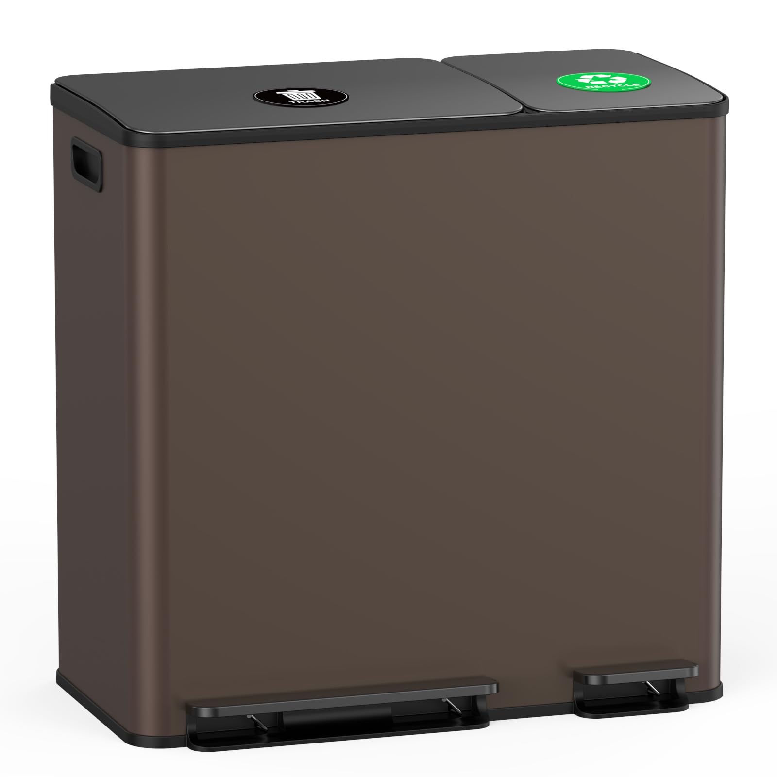Lovewind 13+6-Gallon Dual Trash Can