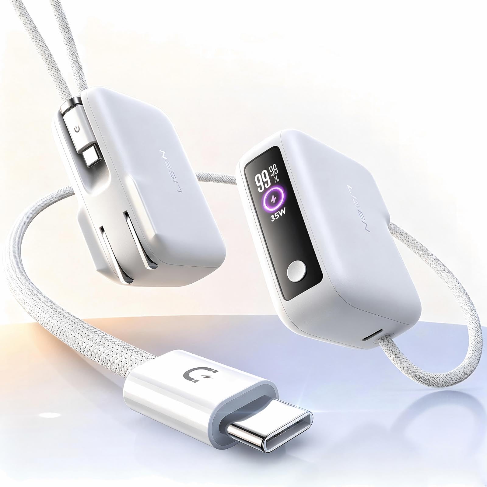 LISEN 3-in-1 Travel Power Bank 7000mAh