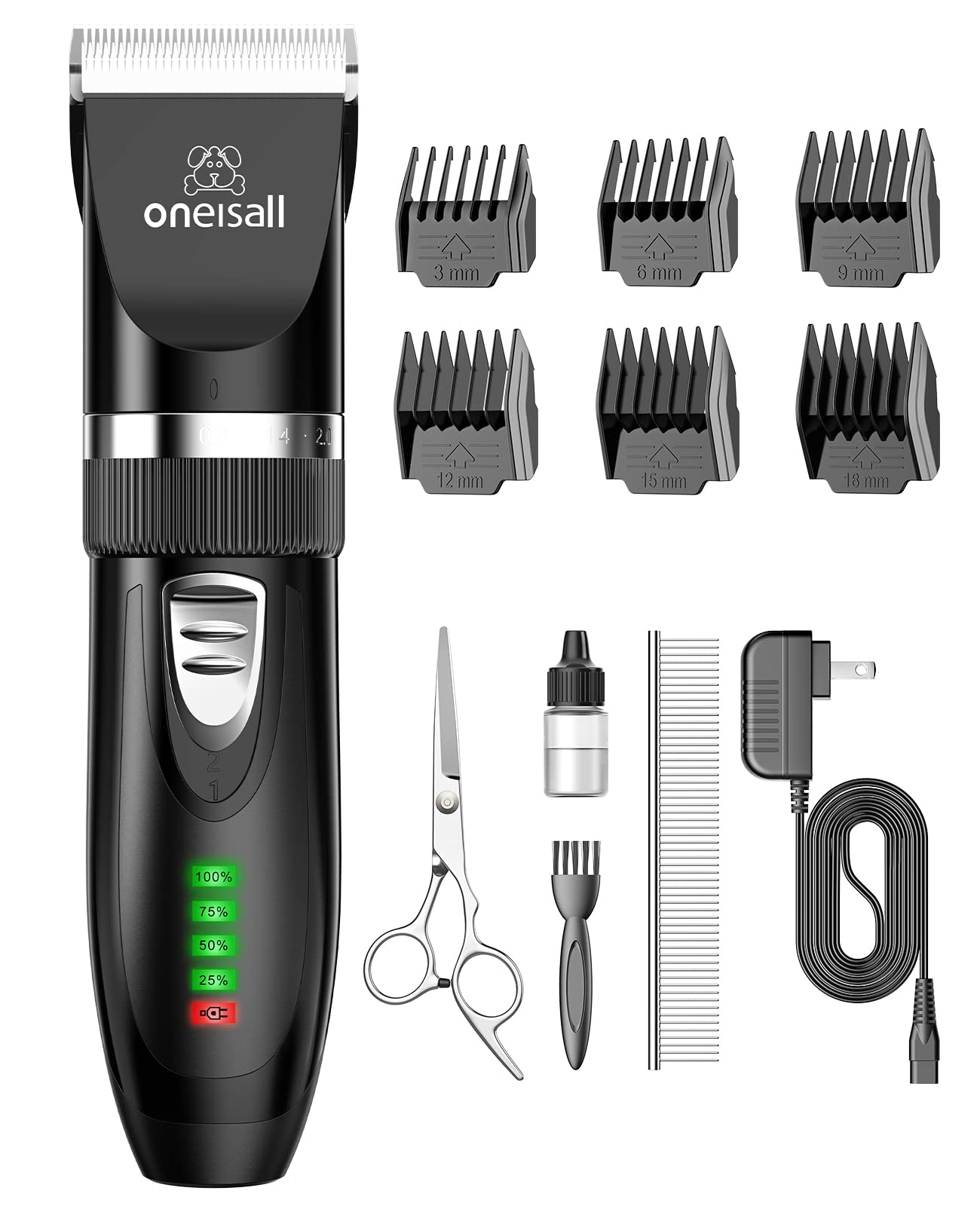 oneisall Quiet Cat Clippers for Matted and Long Hair