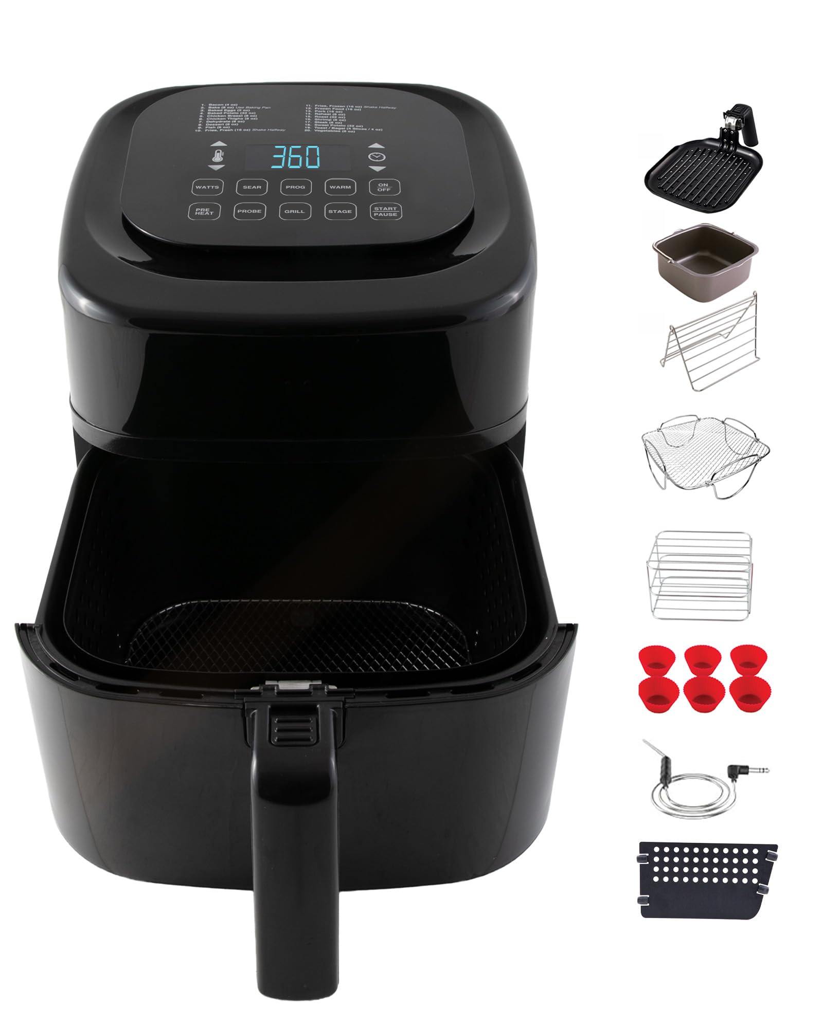 Nuwave Brio 10-in-1 6 QT Air Fryer