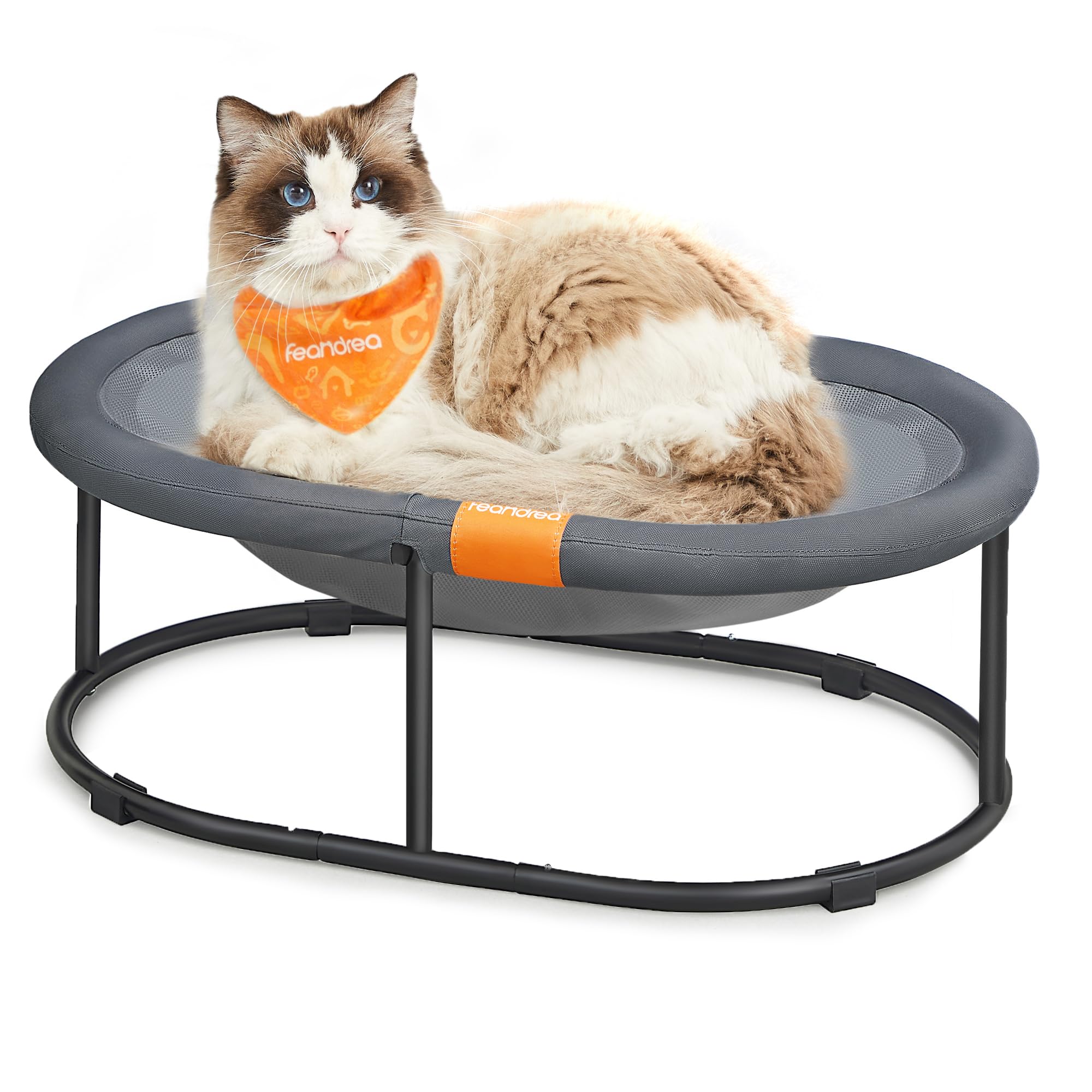 Feandrea Elevated Cat Bed, 24.4 × 16.5 Inches