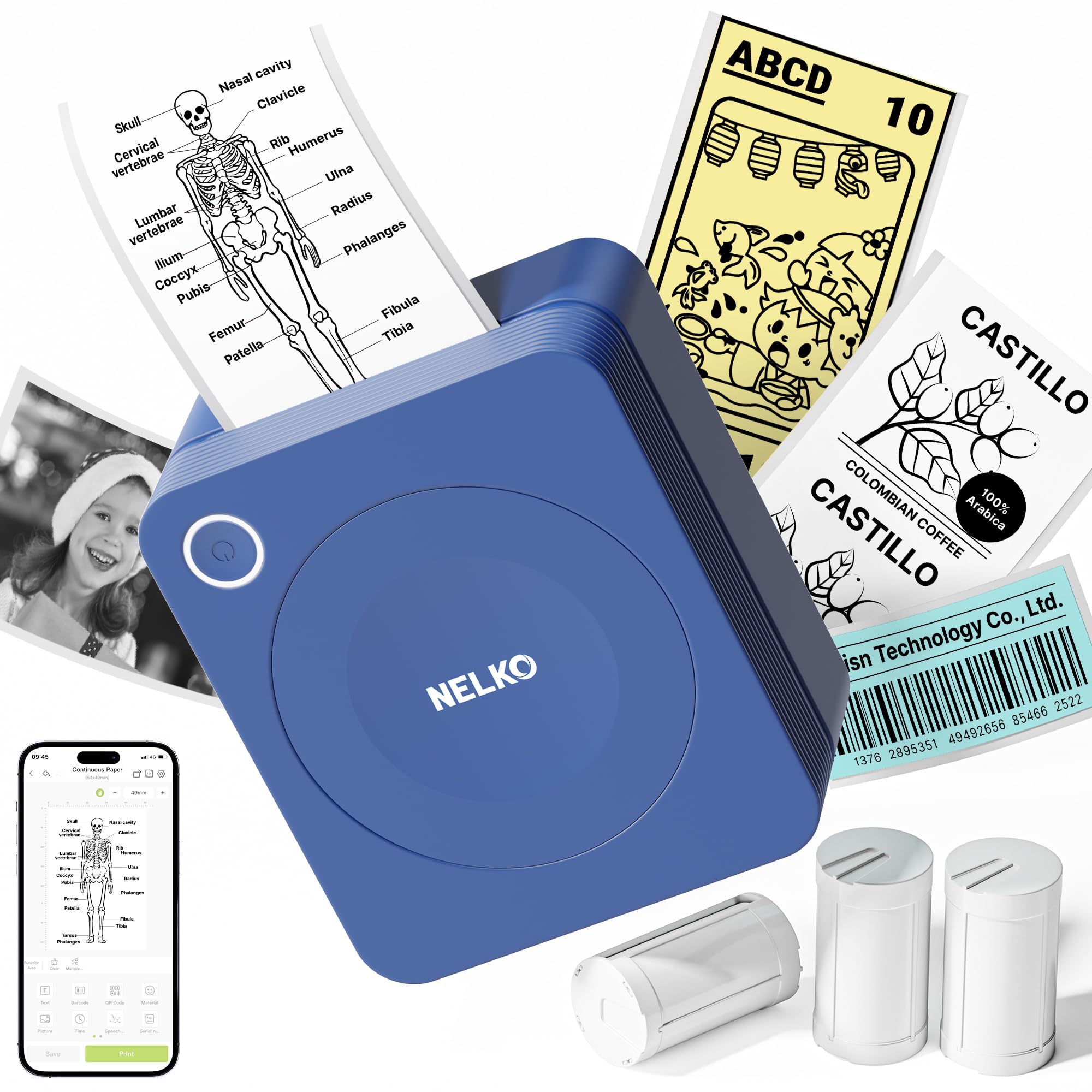 Nelko PM230 Sticker Printer