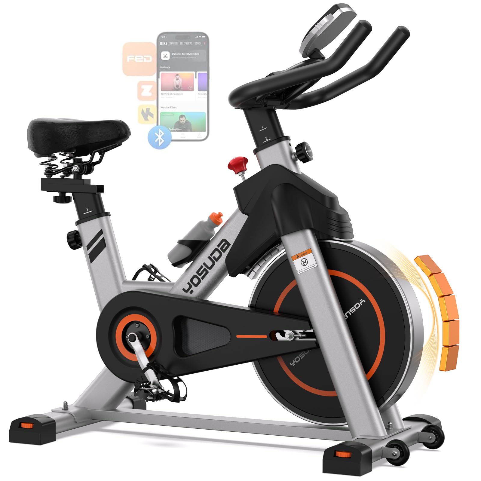 YOSUDA Magnetic Exercise Bike