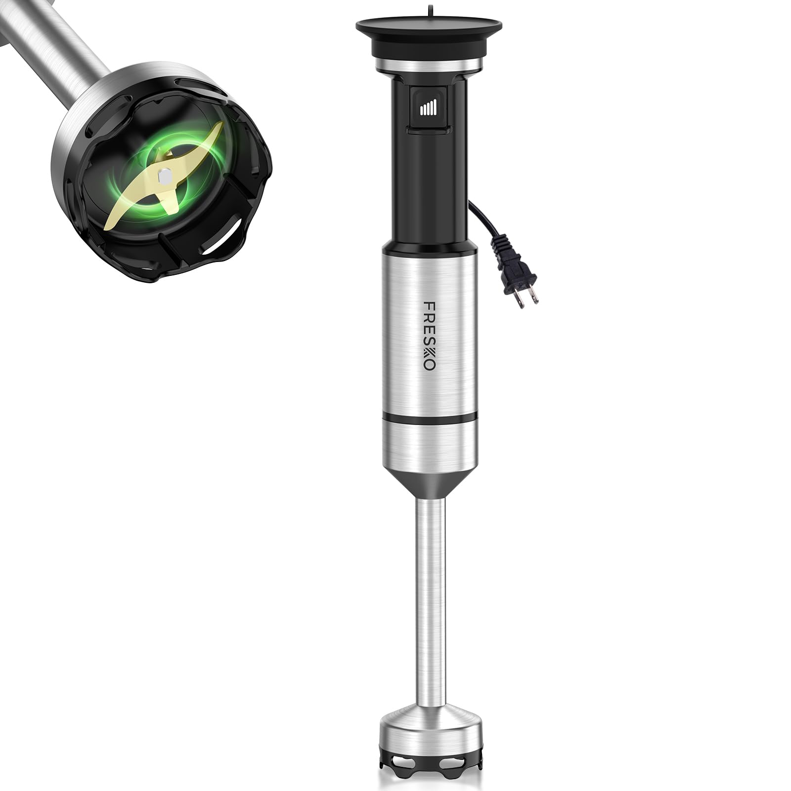 FRESKO Immersion Blender with Variable Speed Trigger