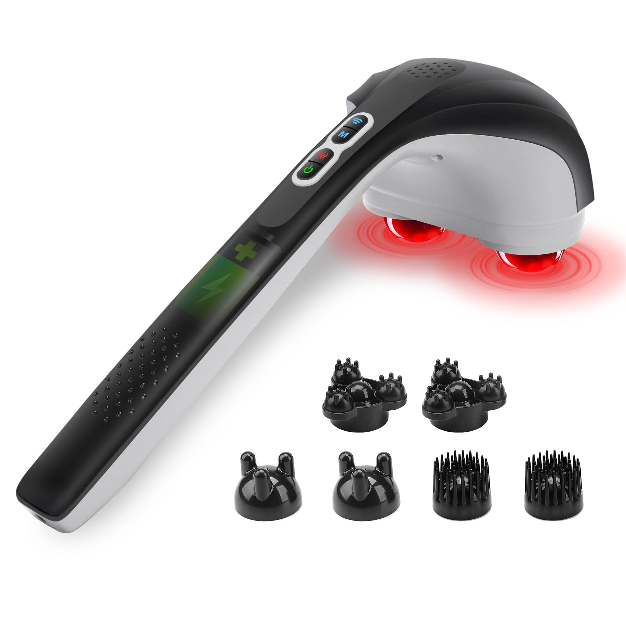 Snailax Cordless Handheld Back Massager