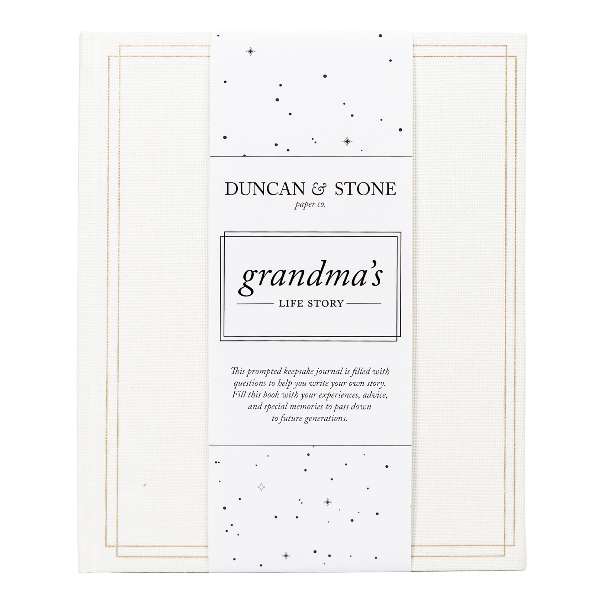 Duncan & Stone Grandma Life Story Journal