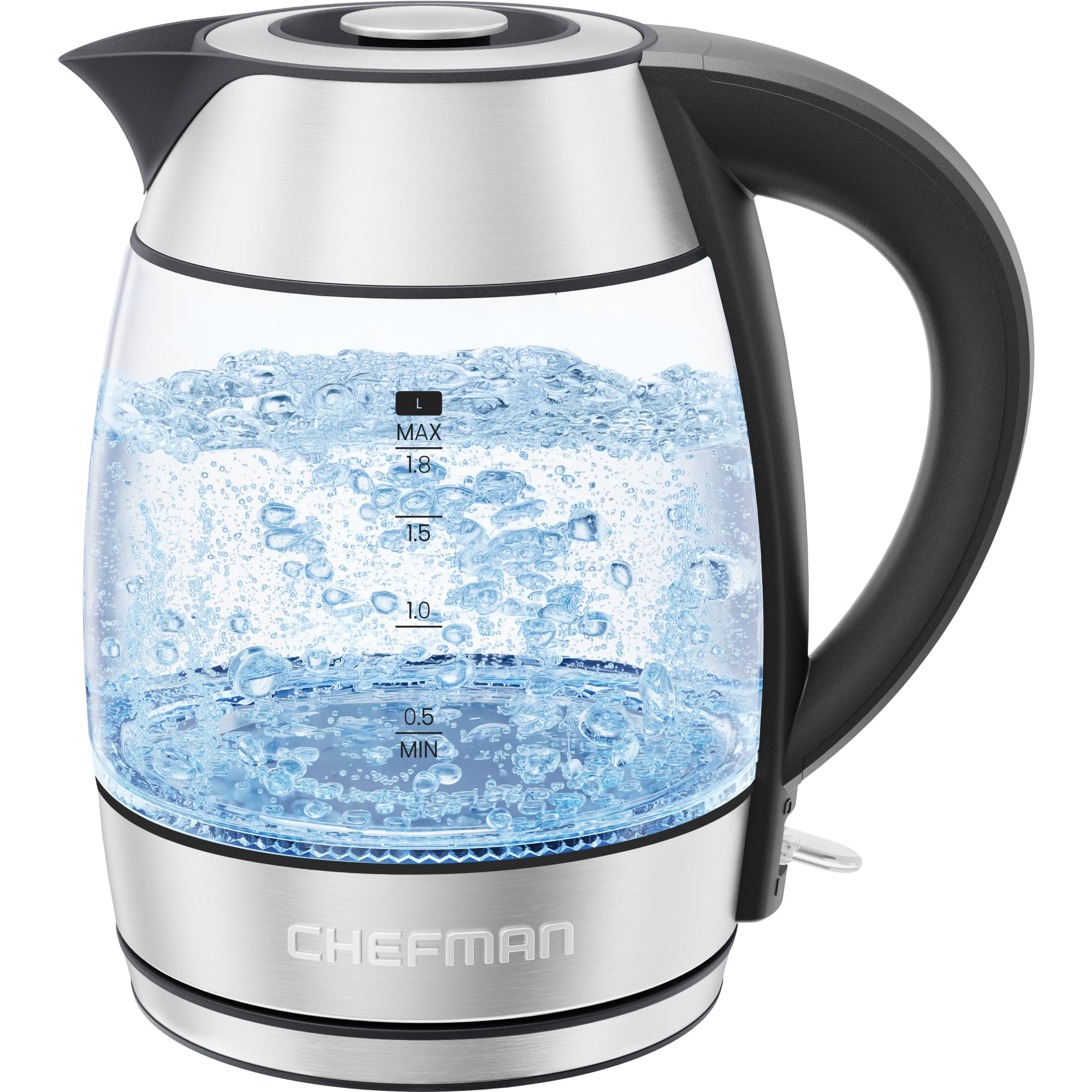 Chefman 1.8L Glass Kettle