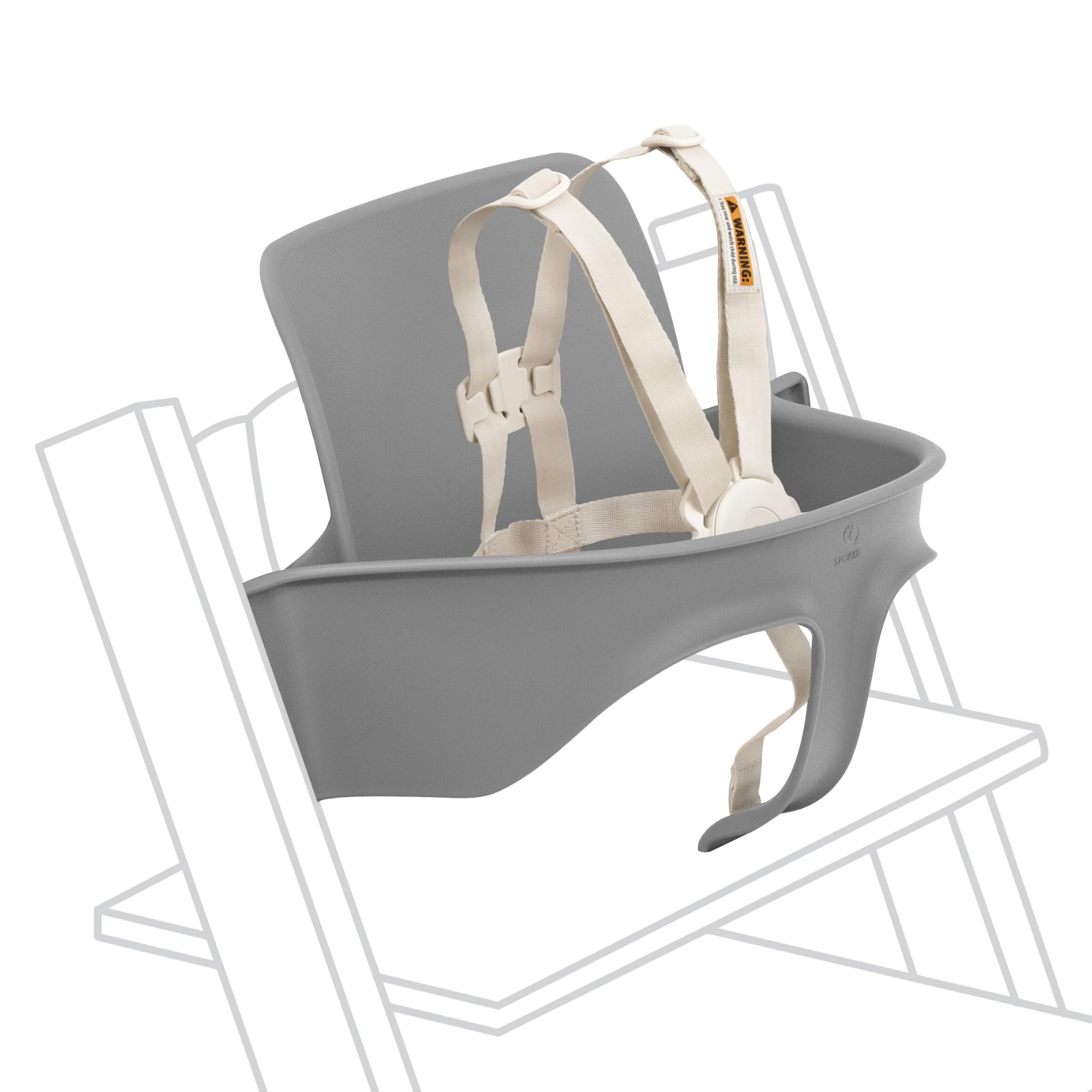 Stokke Tripp Trapp Baby Set 2, Storm Grey