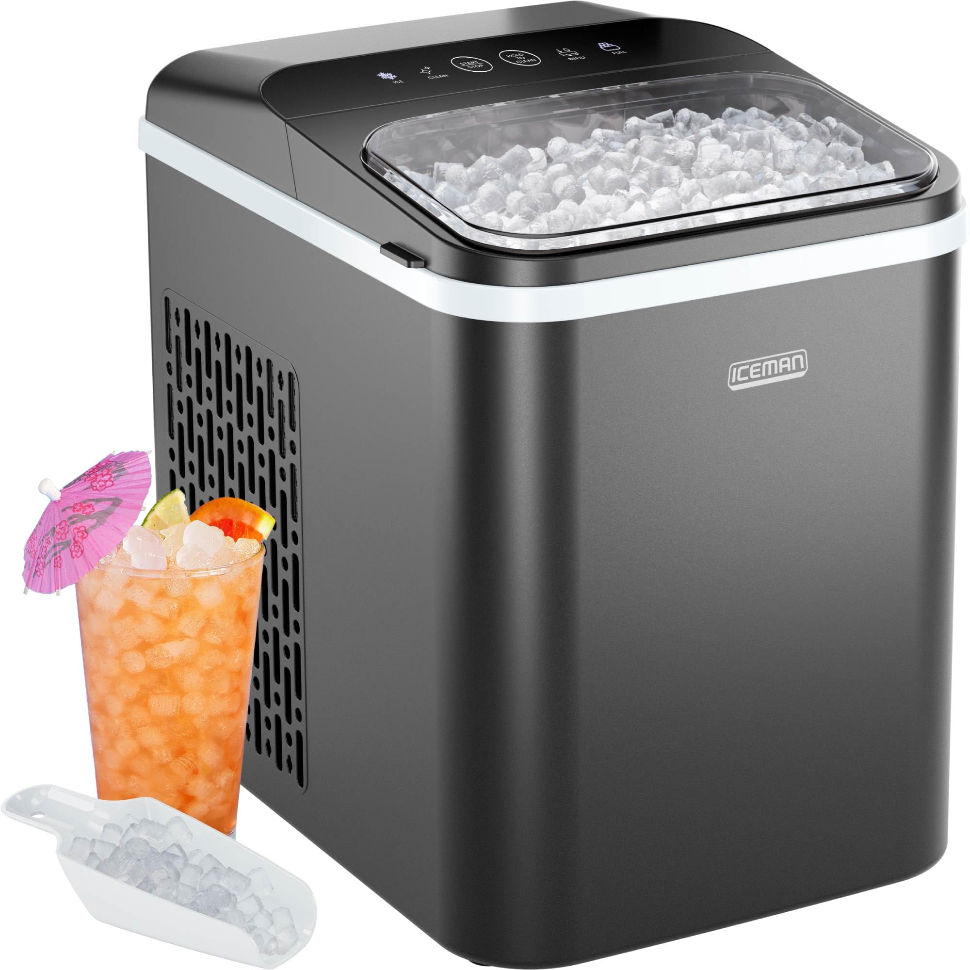 Iceman Compact Pebble Ice Machine