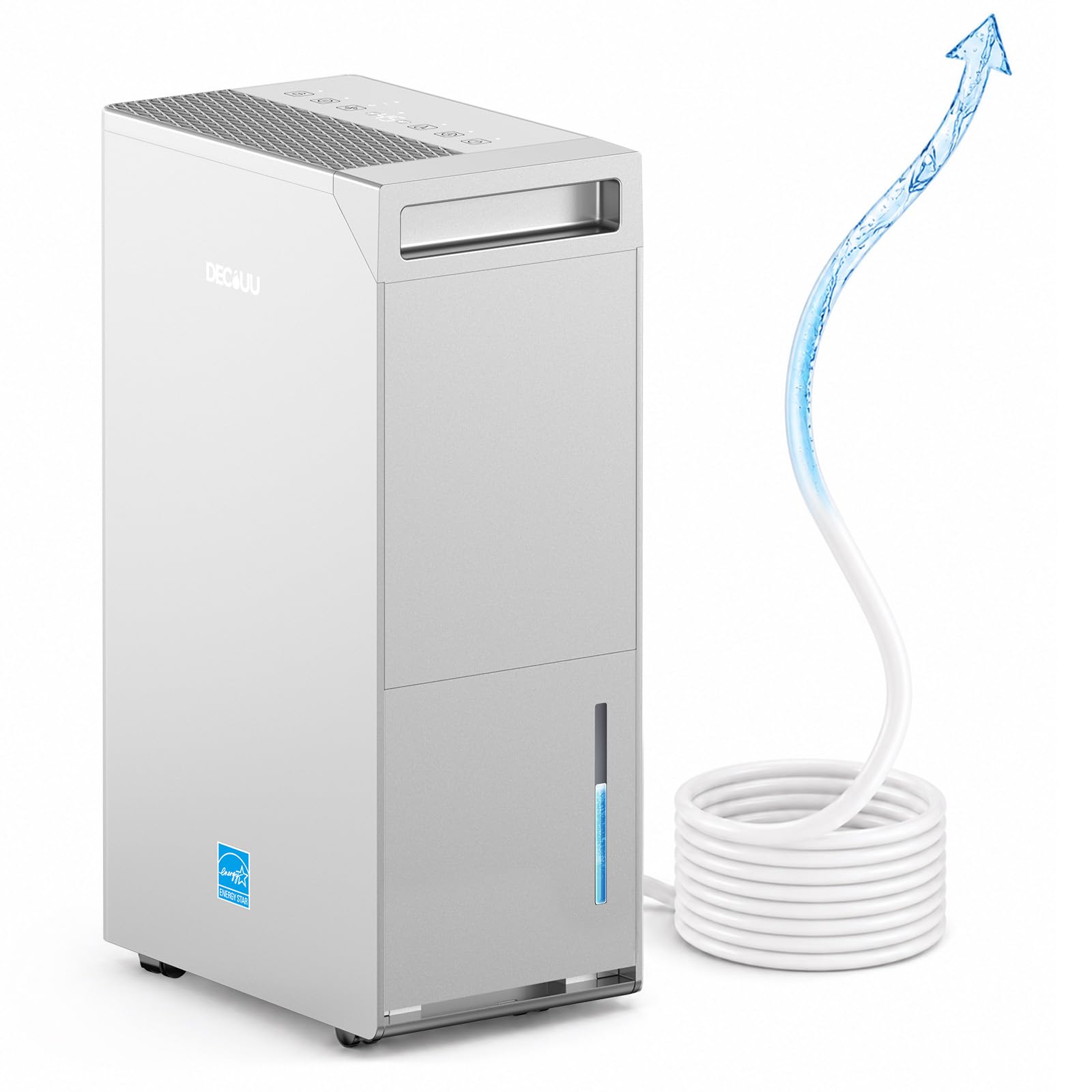 DECIUU 5000 Sq.Ft Dehumidifier with Pump
