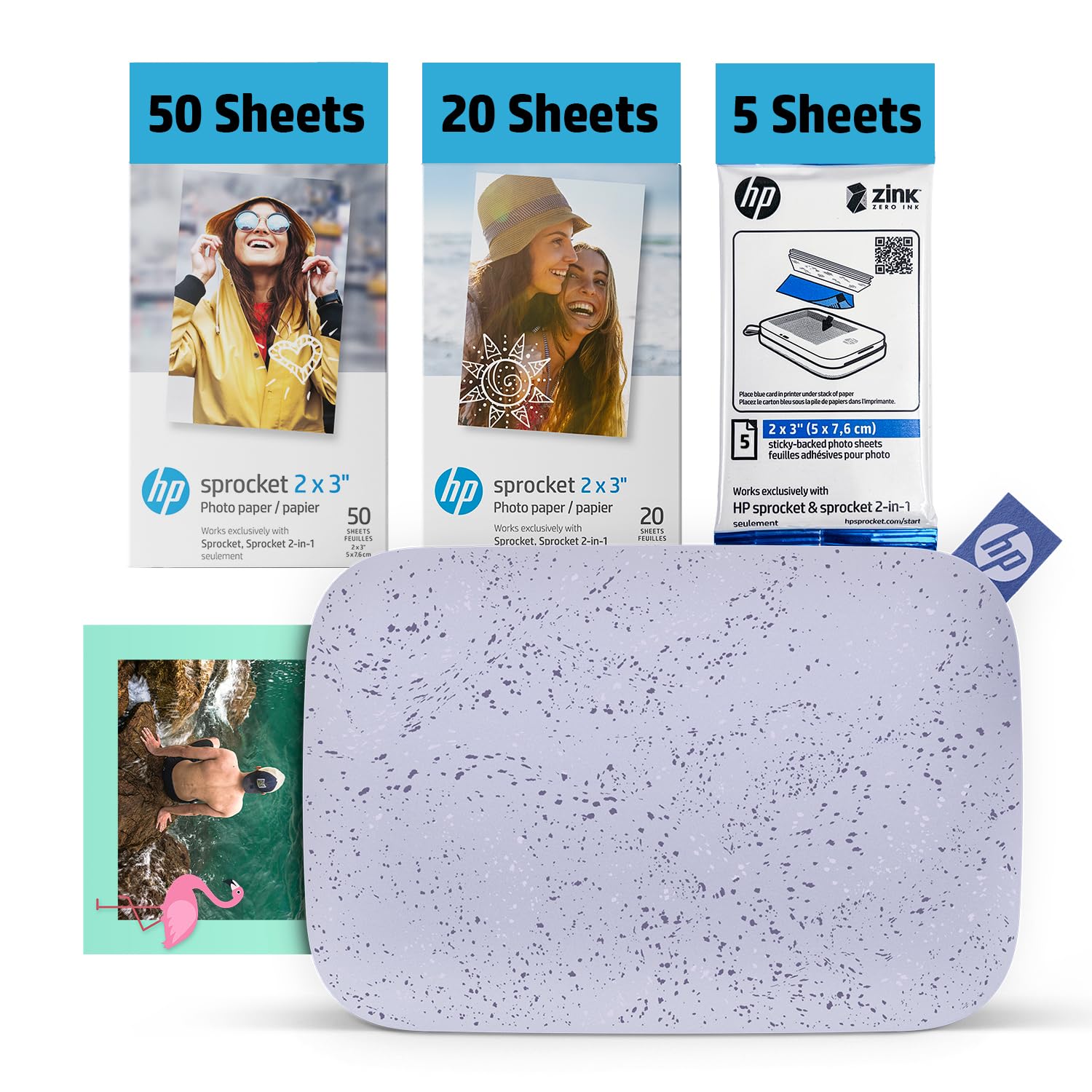 HP Sprocket 75-Sheet Bundle