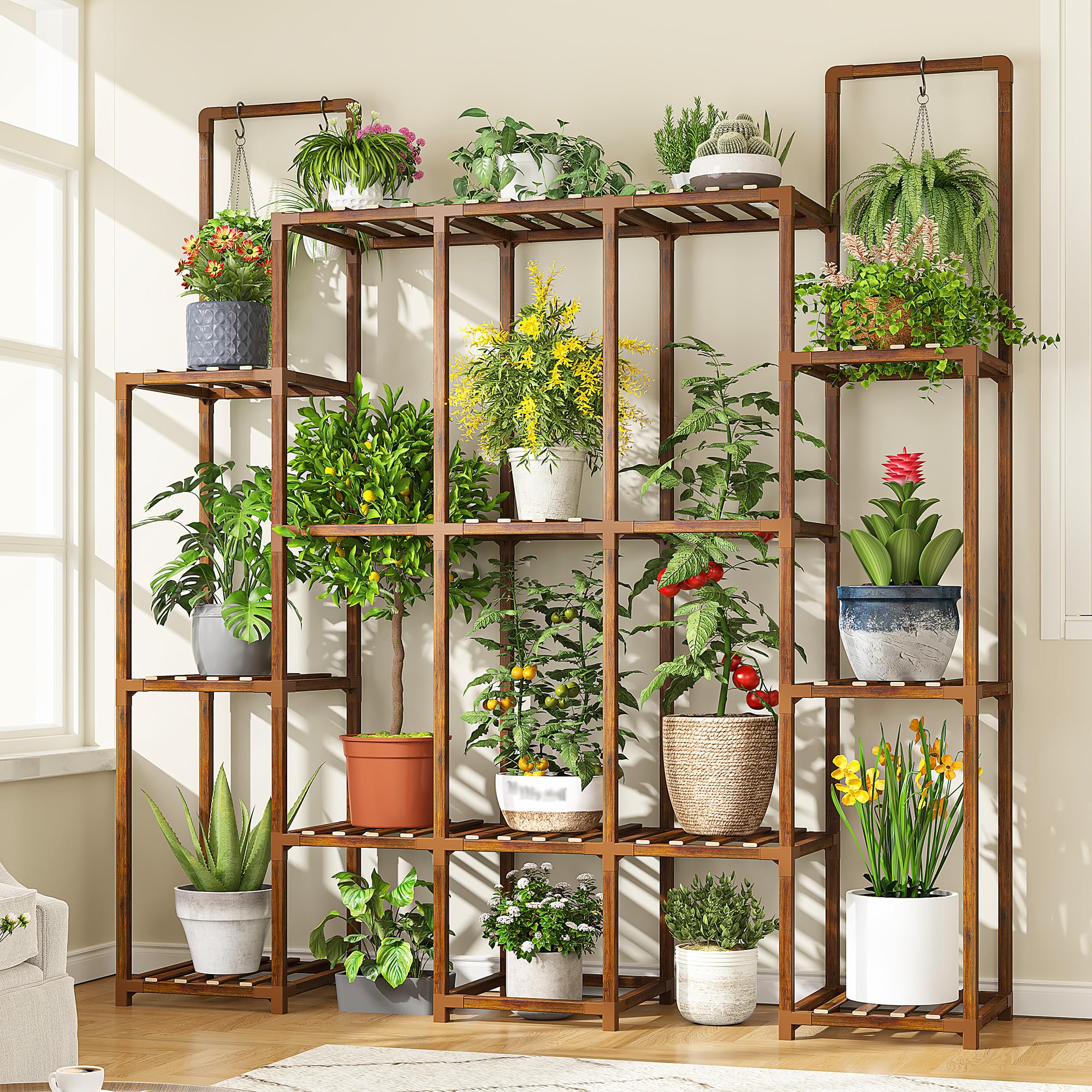 EnHomee 56-inch 13-Tier Plant Stand