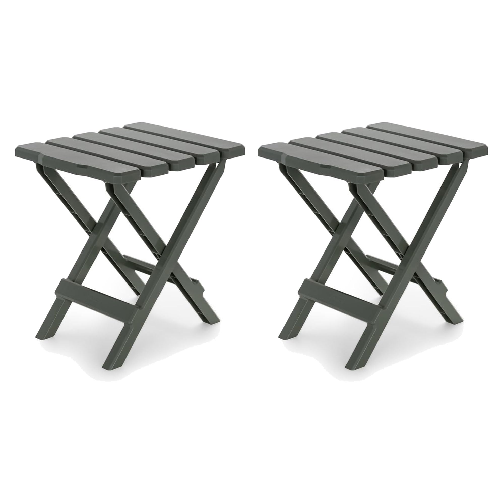 Camco Adirondack Folding Side Table, 2 Pack