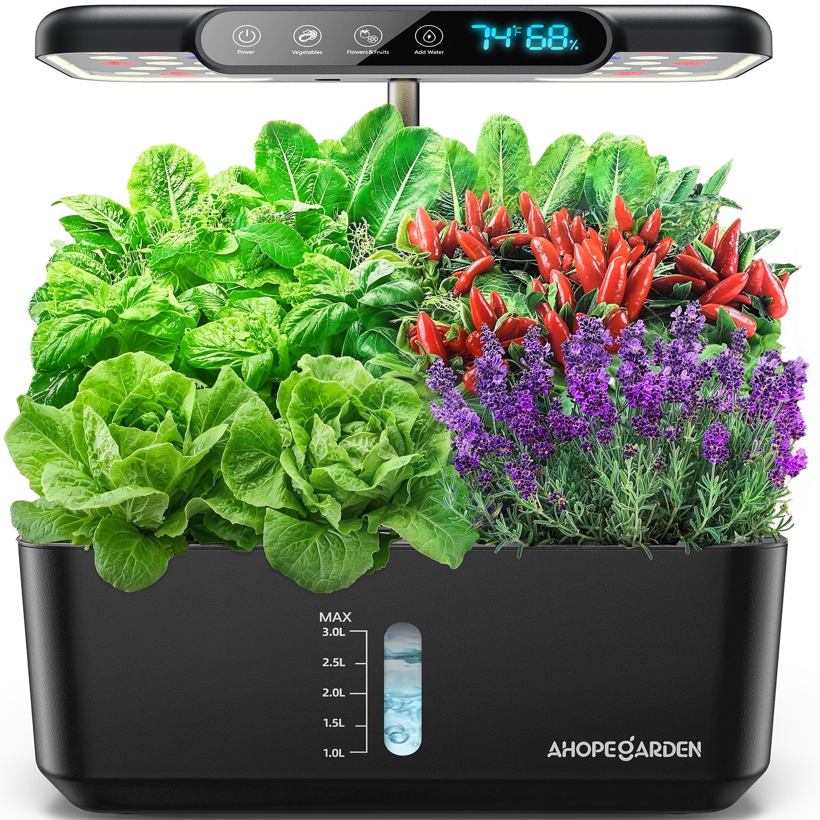 Ahopegarden 10-Pod Garden with Display
