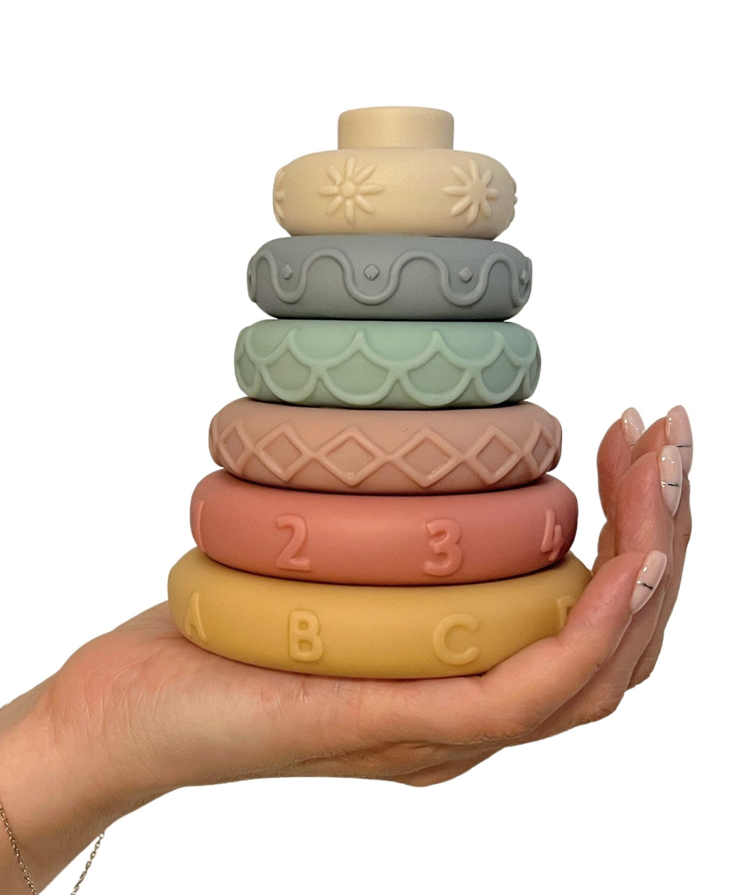Mr. Pen Stacking Rings Toy
