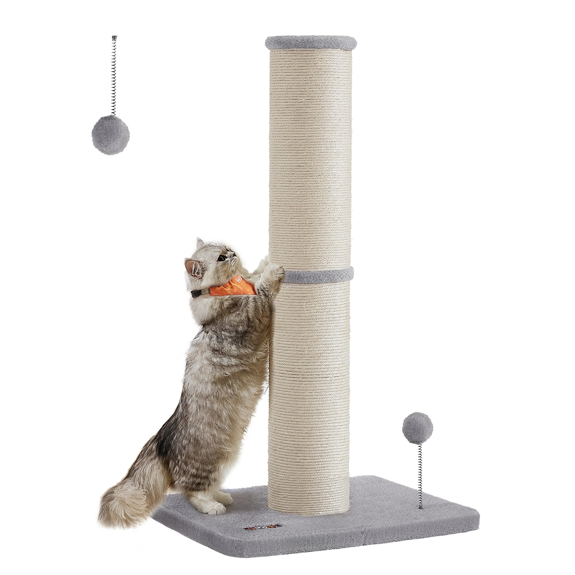 Feandrea 33.5-Inch Sisal Scratch Post