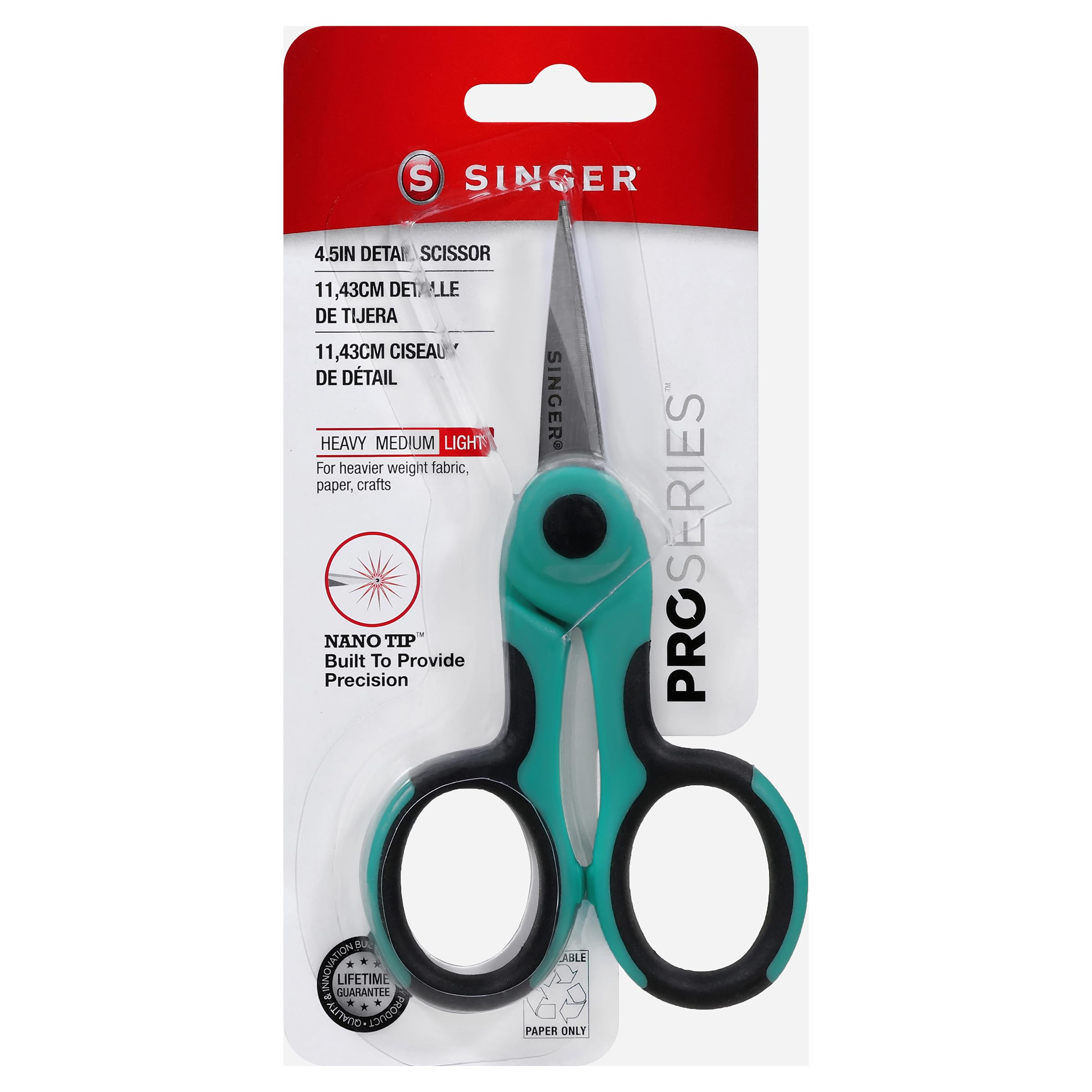 SINGER ProSeries 4.5-Inch Detail Scissors
