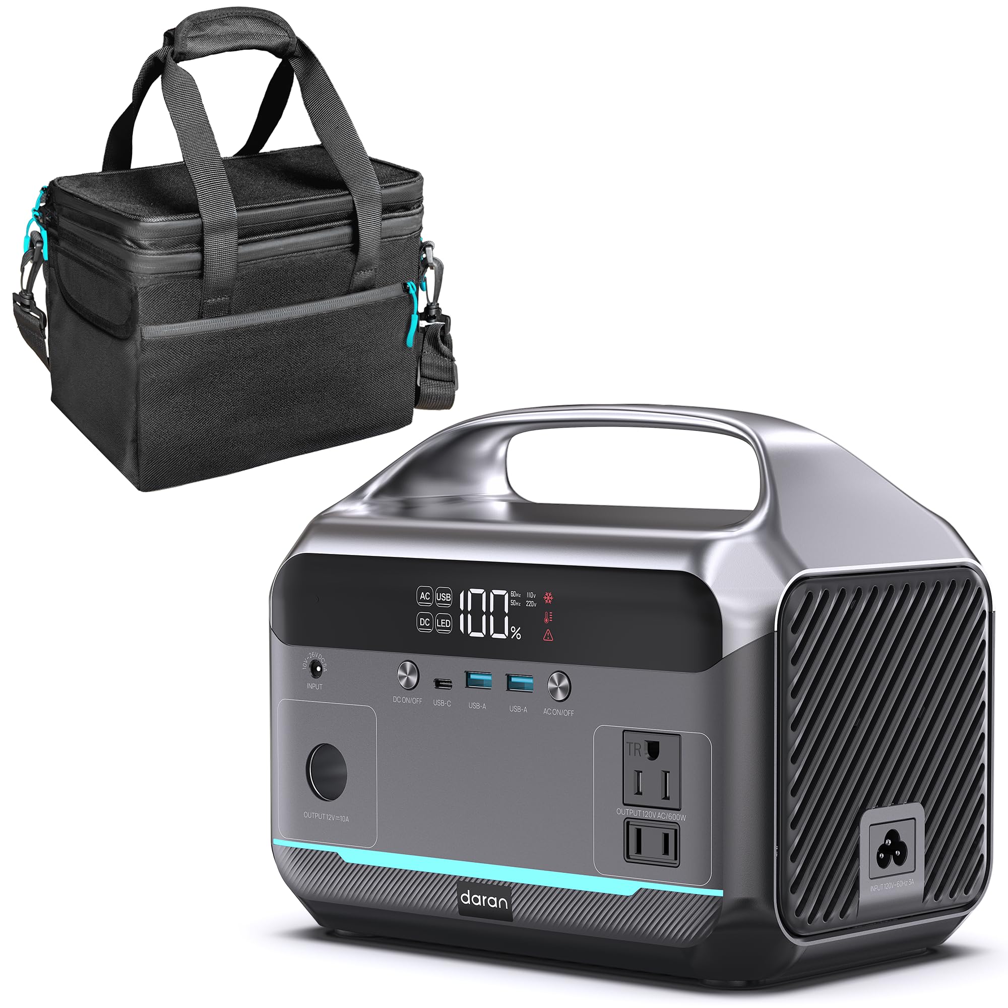 DaranEner 600W Portable Power Station