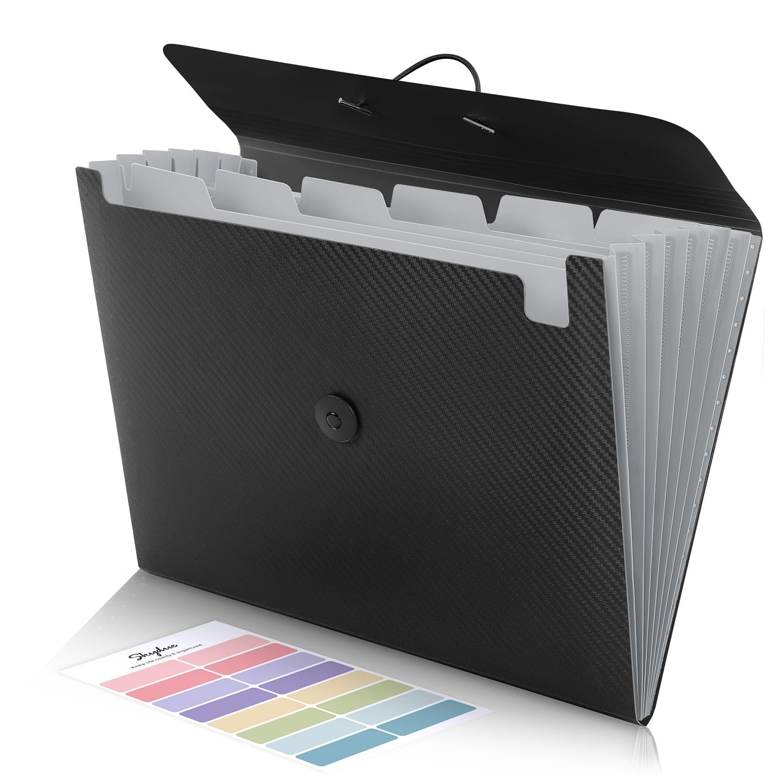 SKYDUE 7-Pocket Expanding File Folder