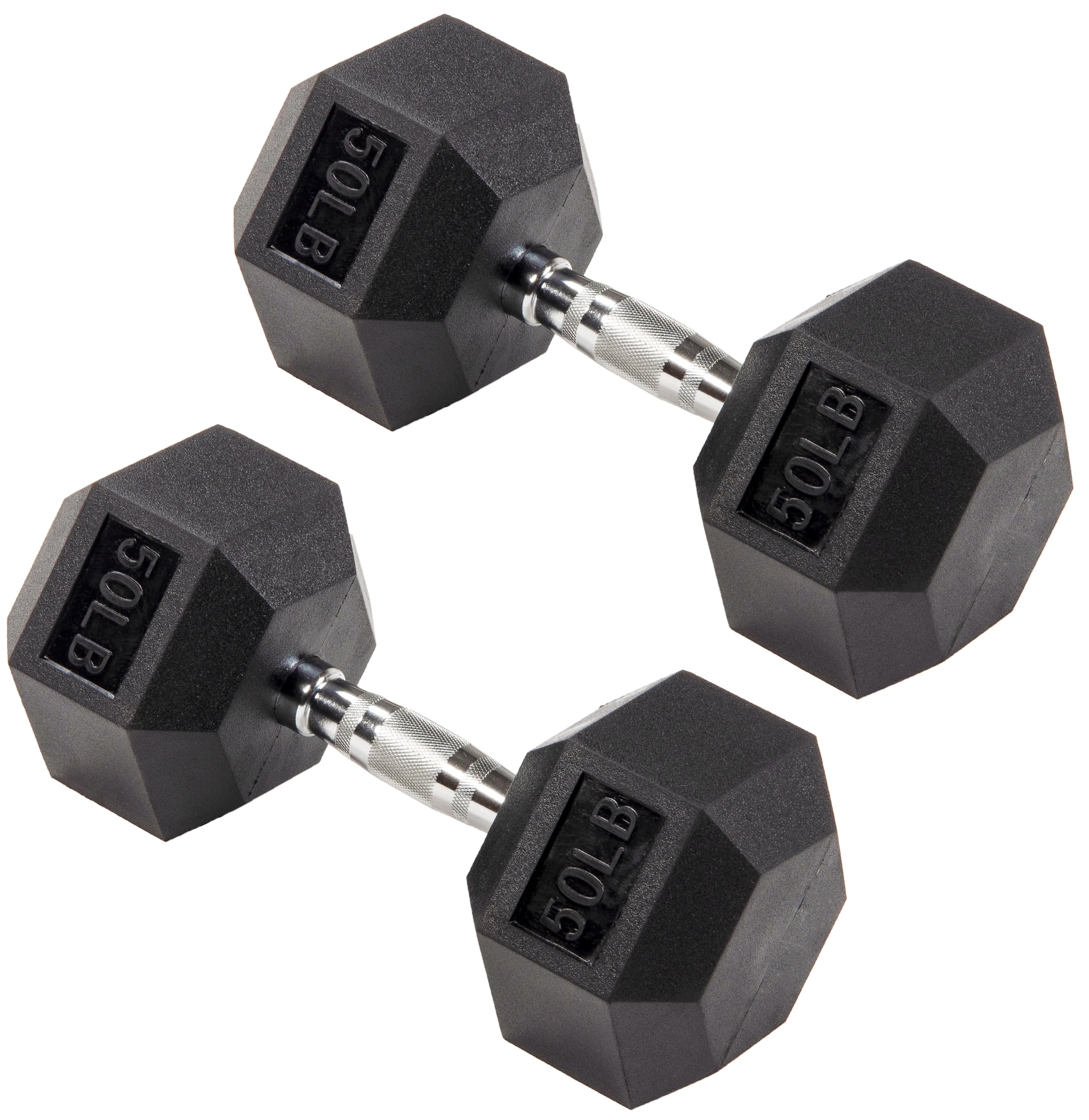 Signature Fitness Hex Dumbbells