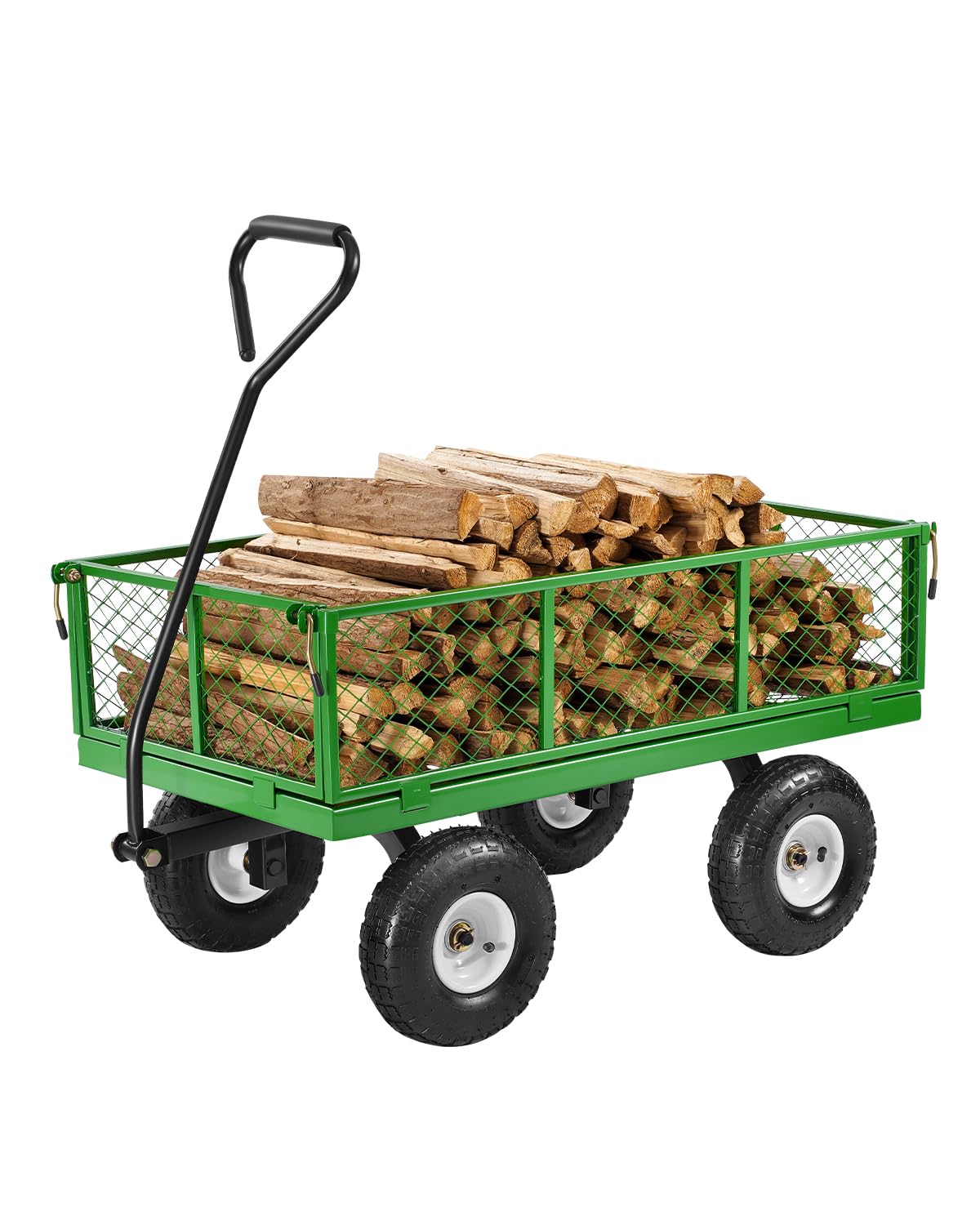 VEVOR Steel Garden Cart with Removable Sides