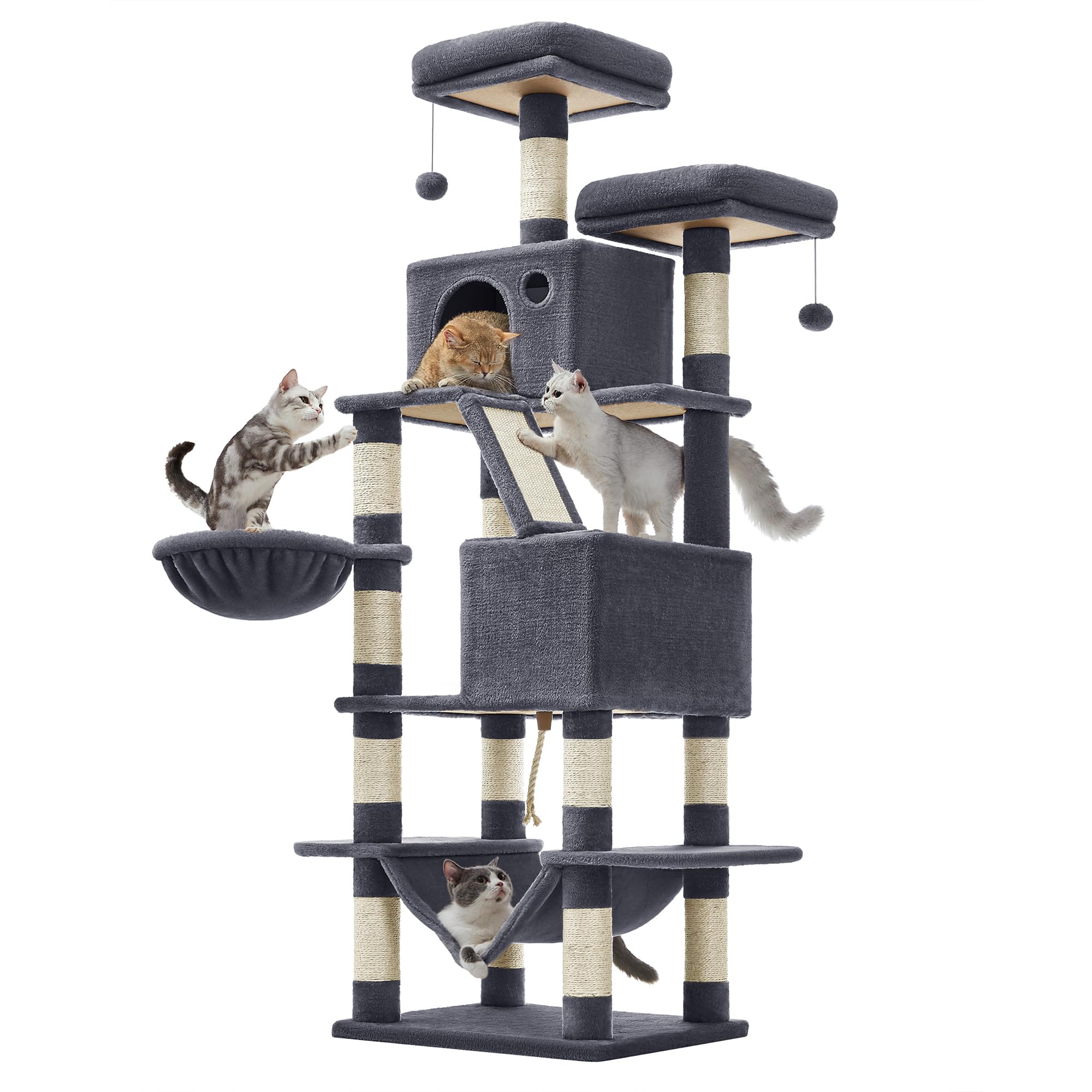 Feandrea 66.1-Inch Cat Tree