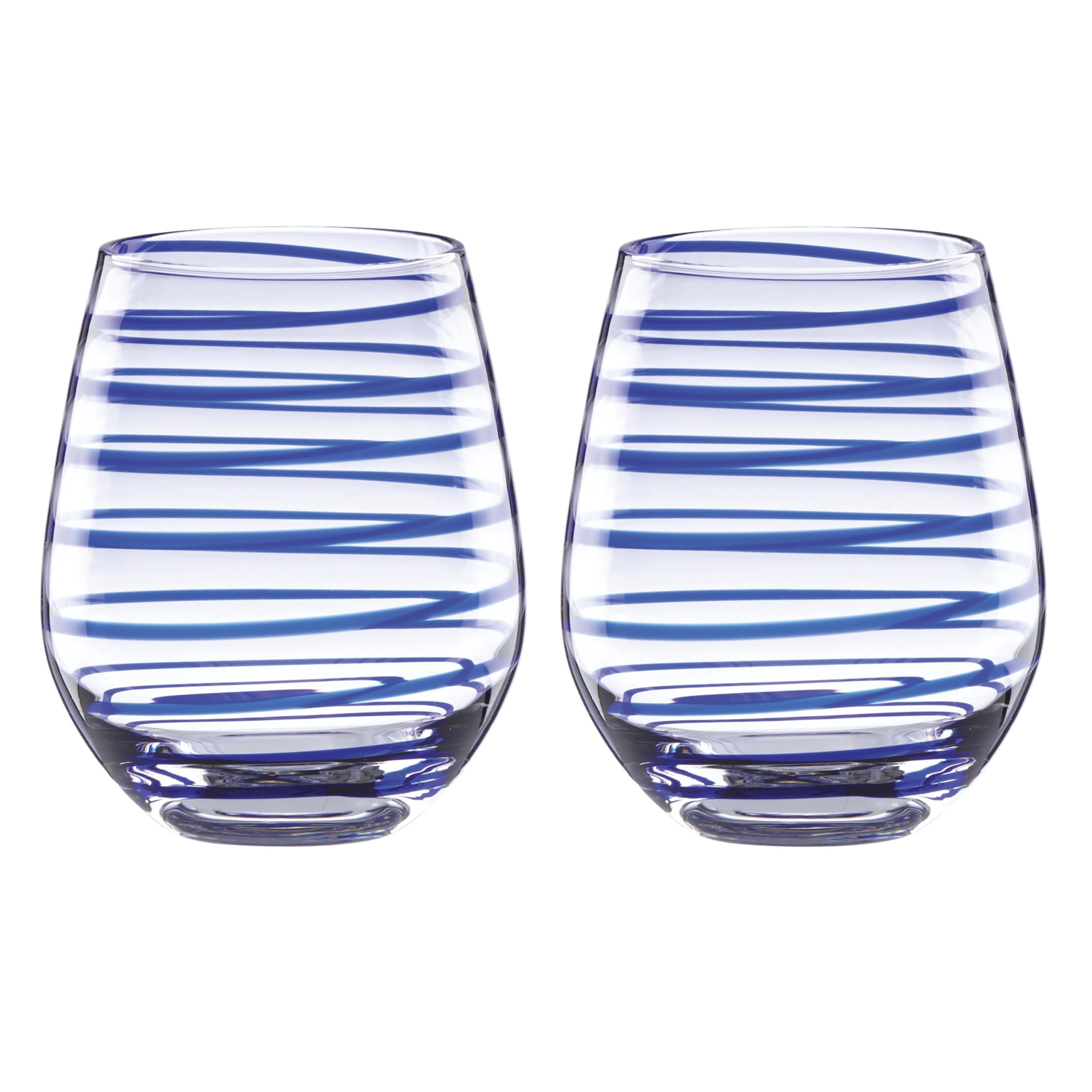 Kate Spade Charlotte Street Stemless Wine Glasses